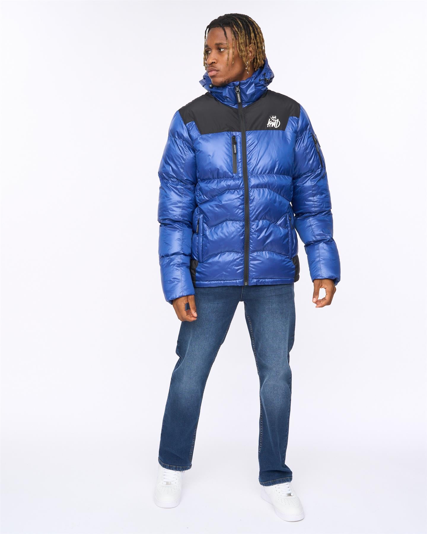 Mens Ascend Puffer Jacket Blue