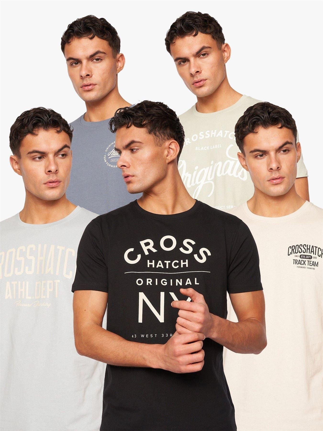 Feltrax T-Shirt 5pk Assorted