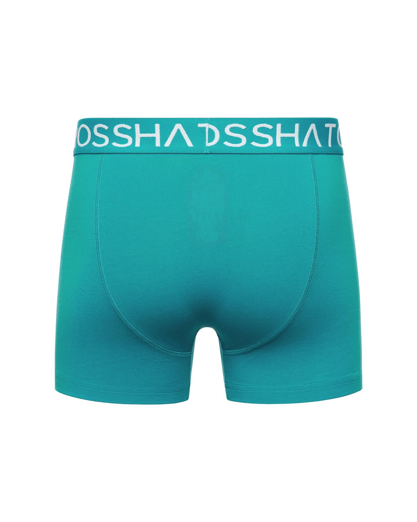 Mens Hovland Boxers 3pk Tropical Green