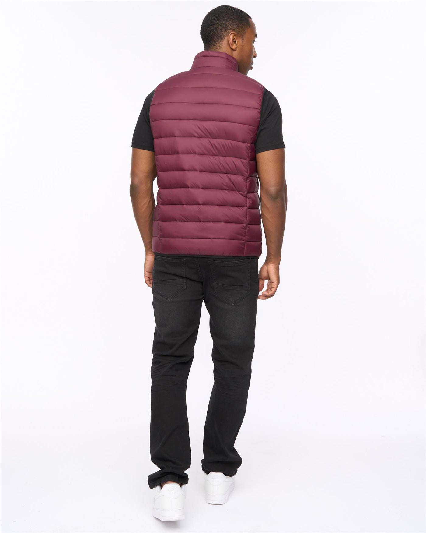 Mens Gattering MVE Gilet Raisin