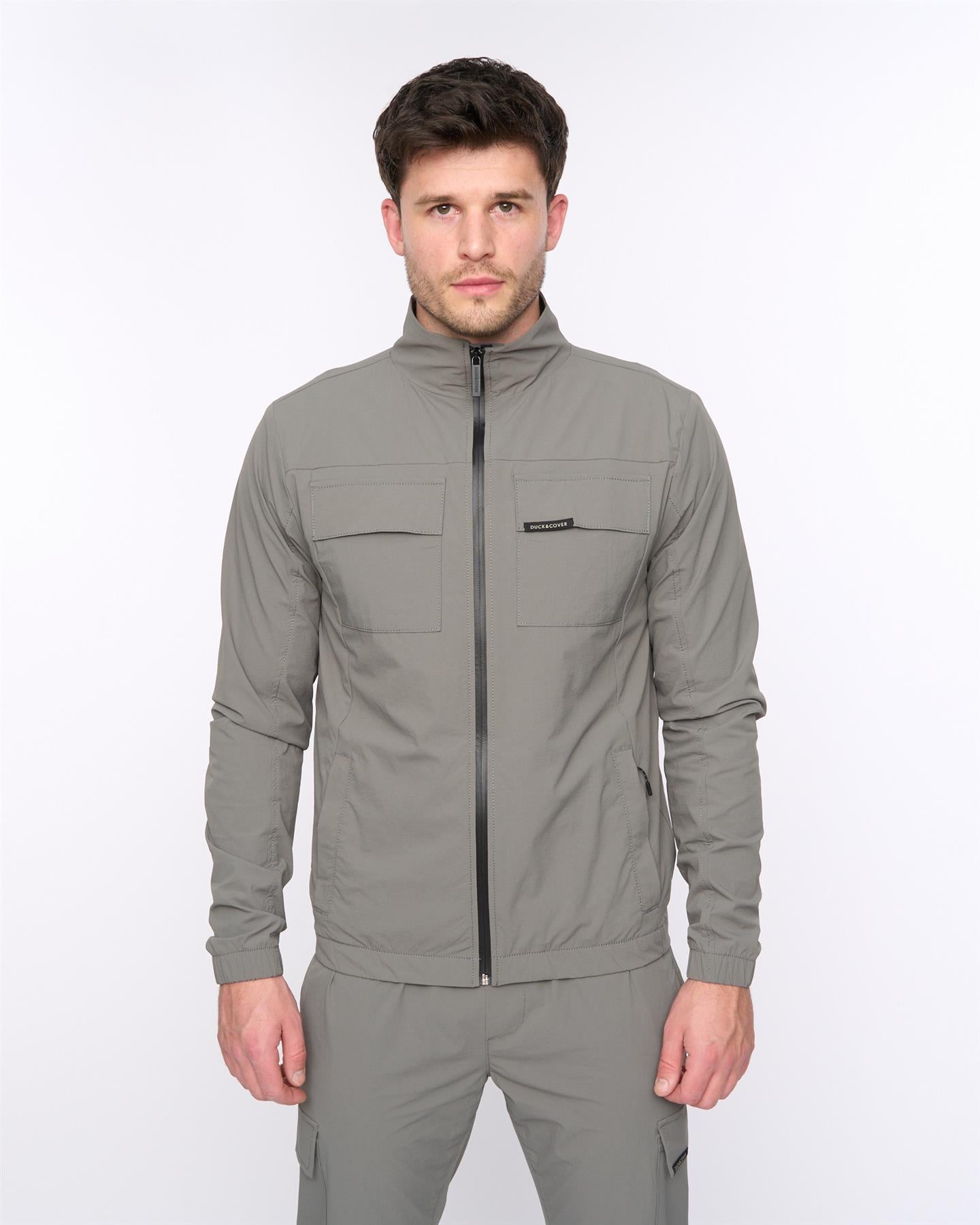 Mens Chamata Jacket Green Slate
