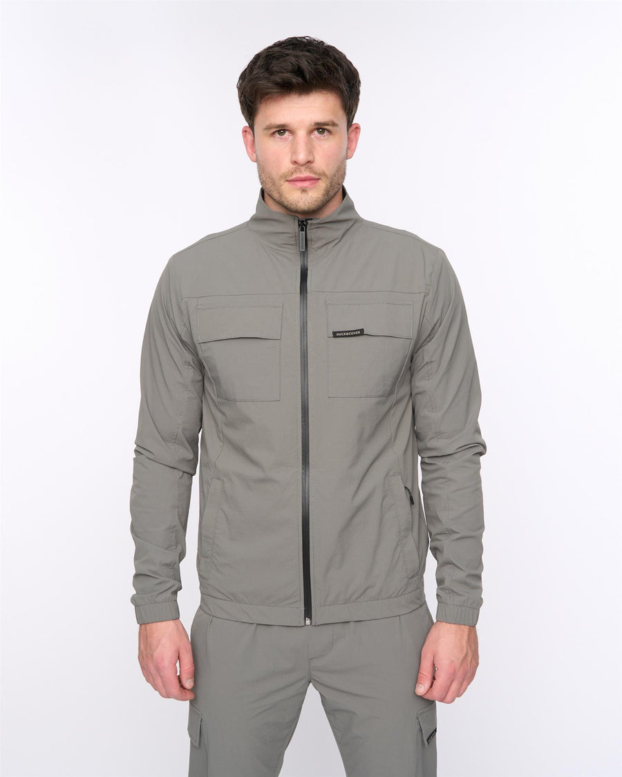 Mens Chamata Jacket Green Slate
