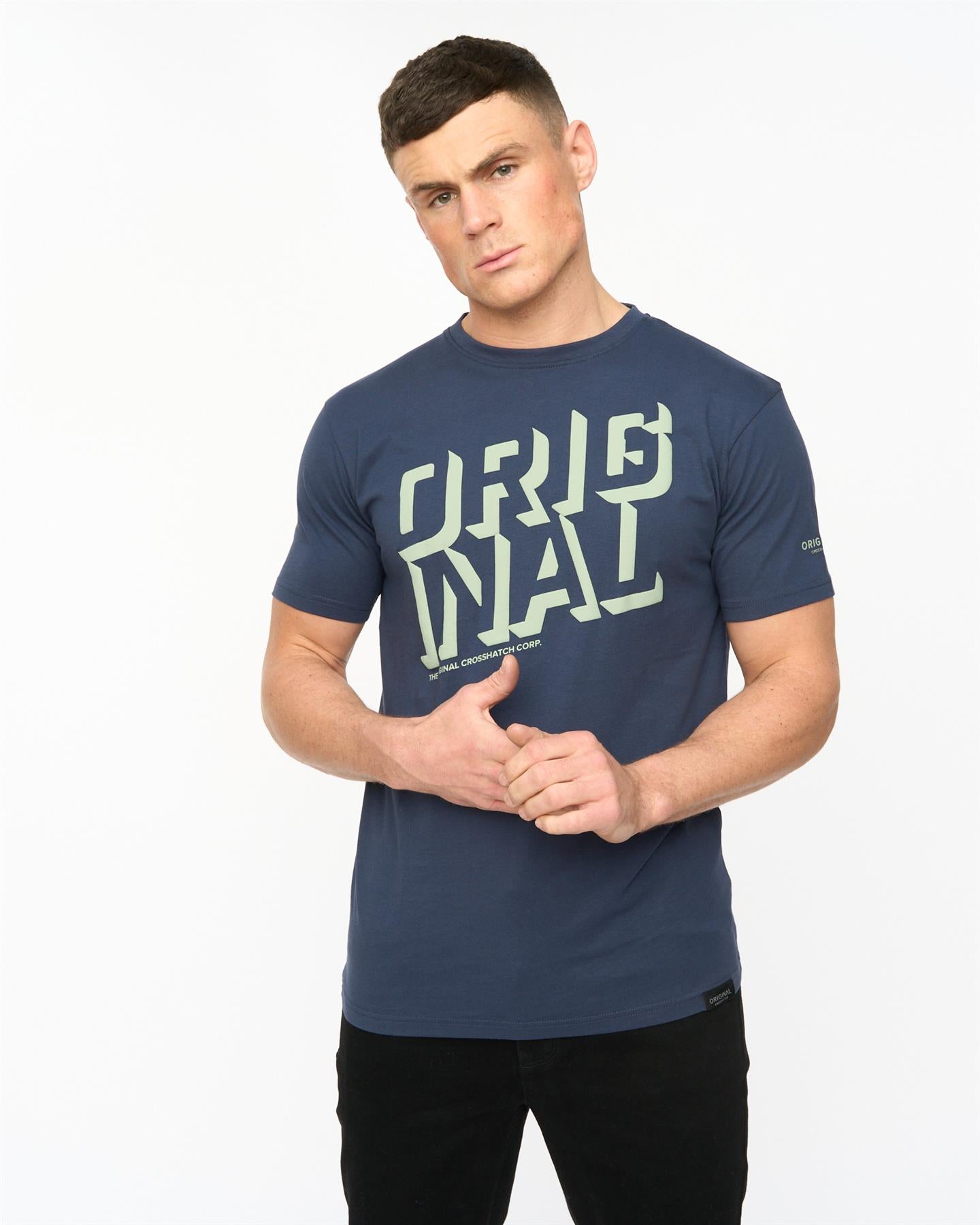 Mens Protrax T-Shirt Navy