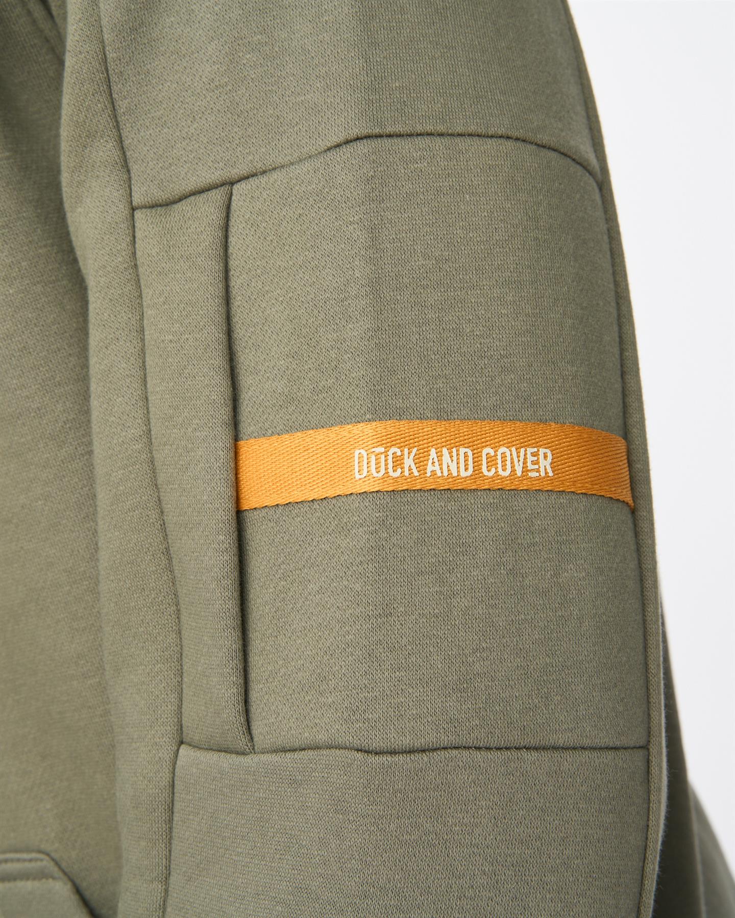 Mens Skullmatic Hoodie Dark Olive