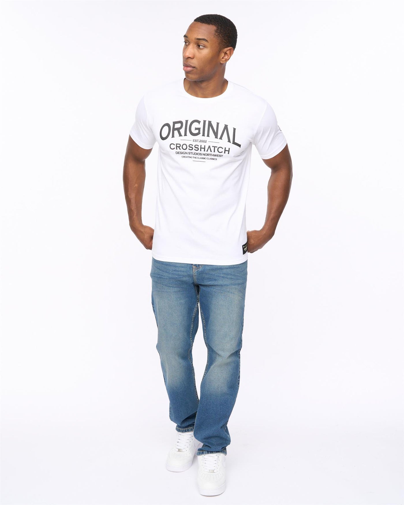 Mens Vintarge T-Shirt White