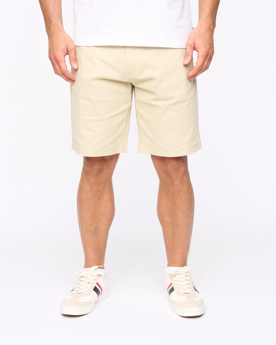 Mens Clarksten Chino Shorts Stone