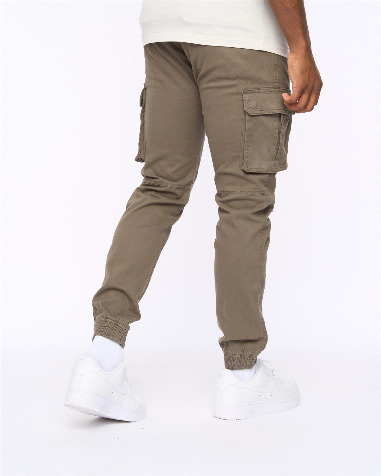 Mens Frentons Cargo Pants Khaki