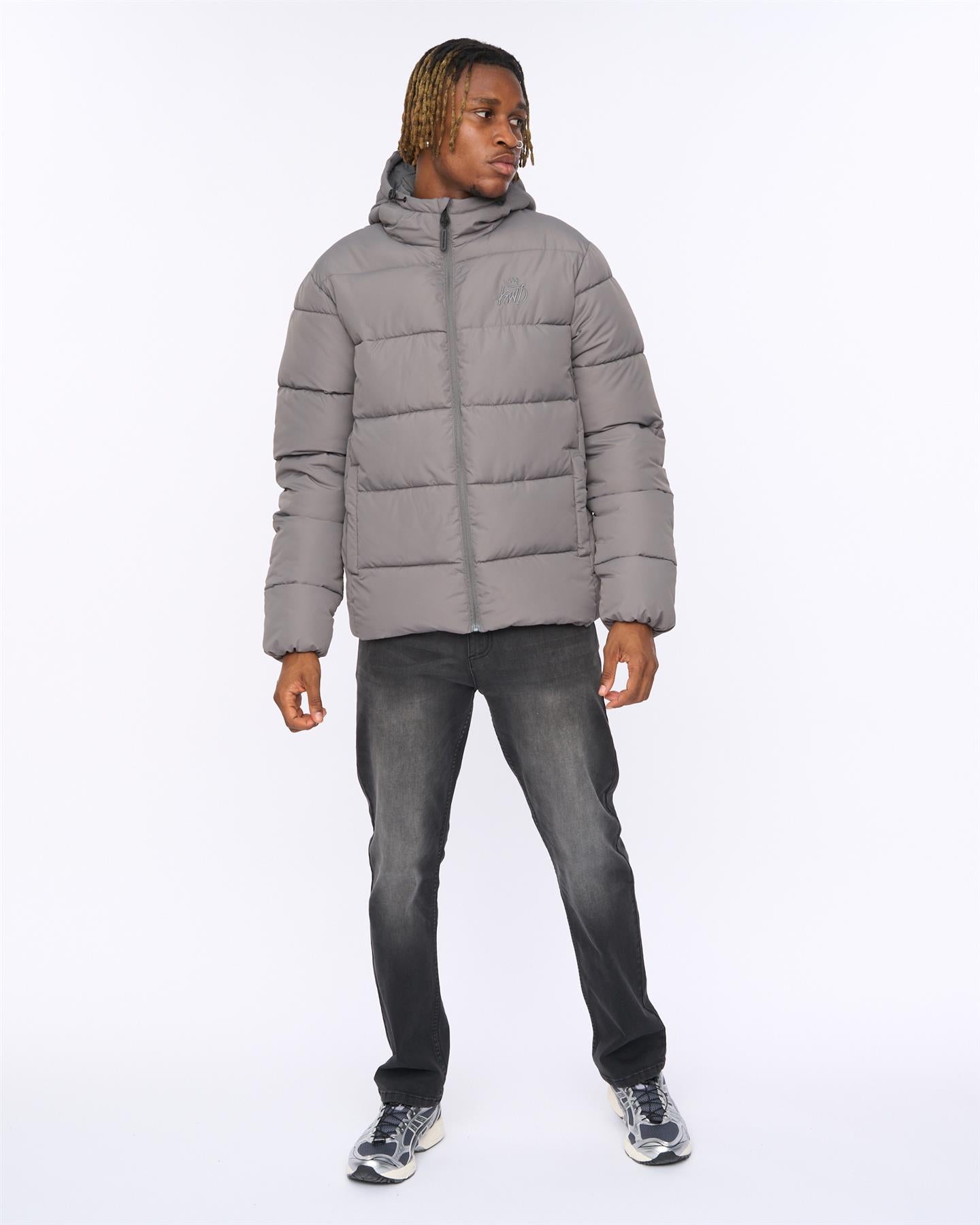 Mens Orlo Puffa Jacket Asphalt
