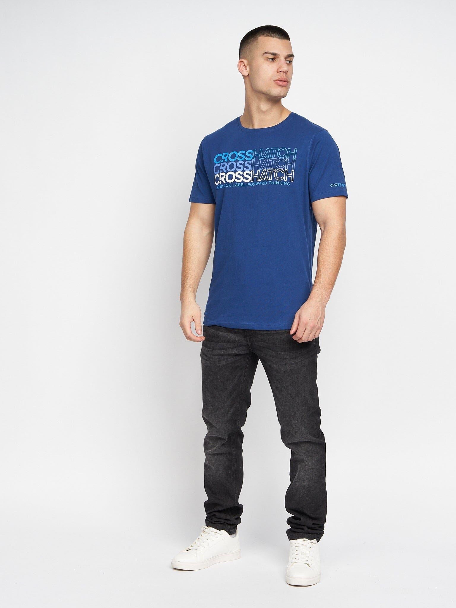 Raynen T-Shirt 2pk Navy/White