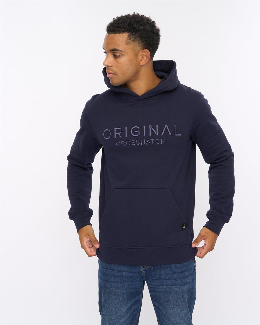 Mens Haromere Hoodie Navy