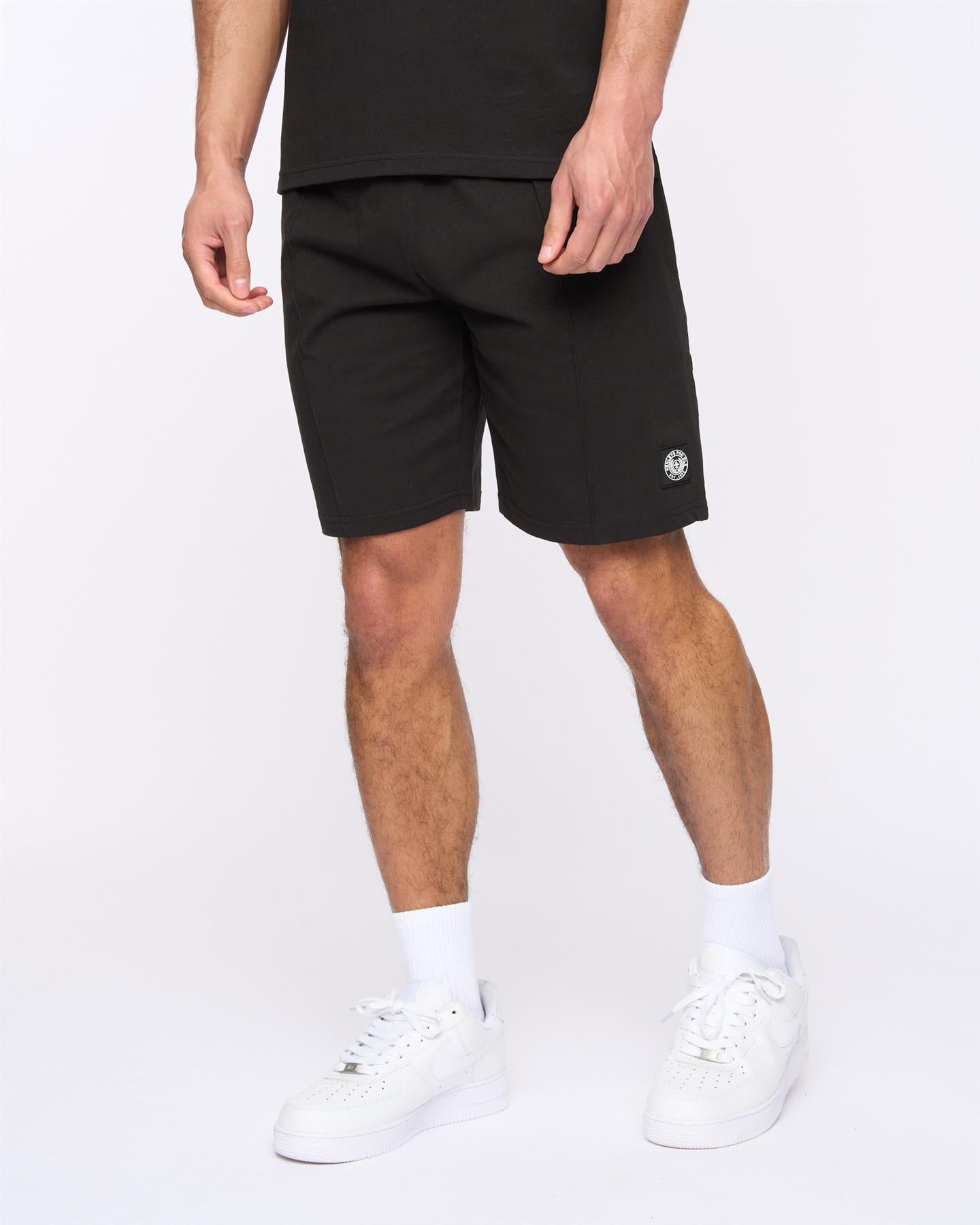 Mens Henychill Polo/Shorts Set Black