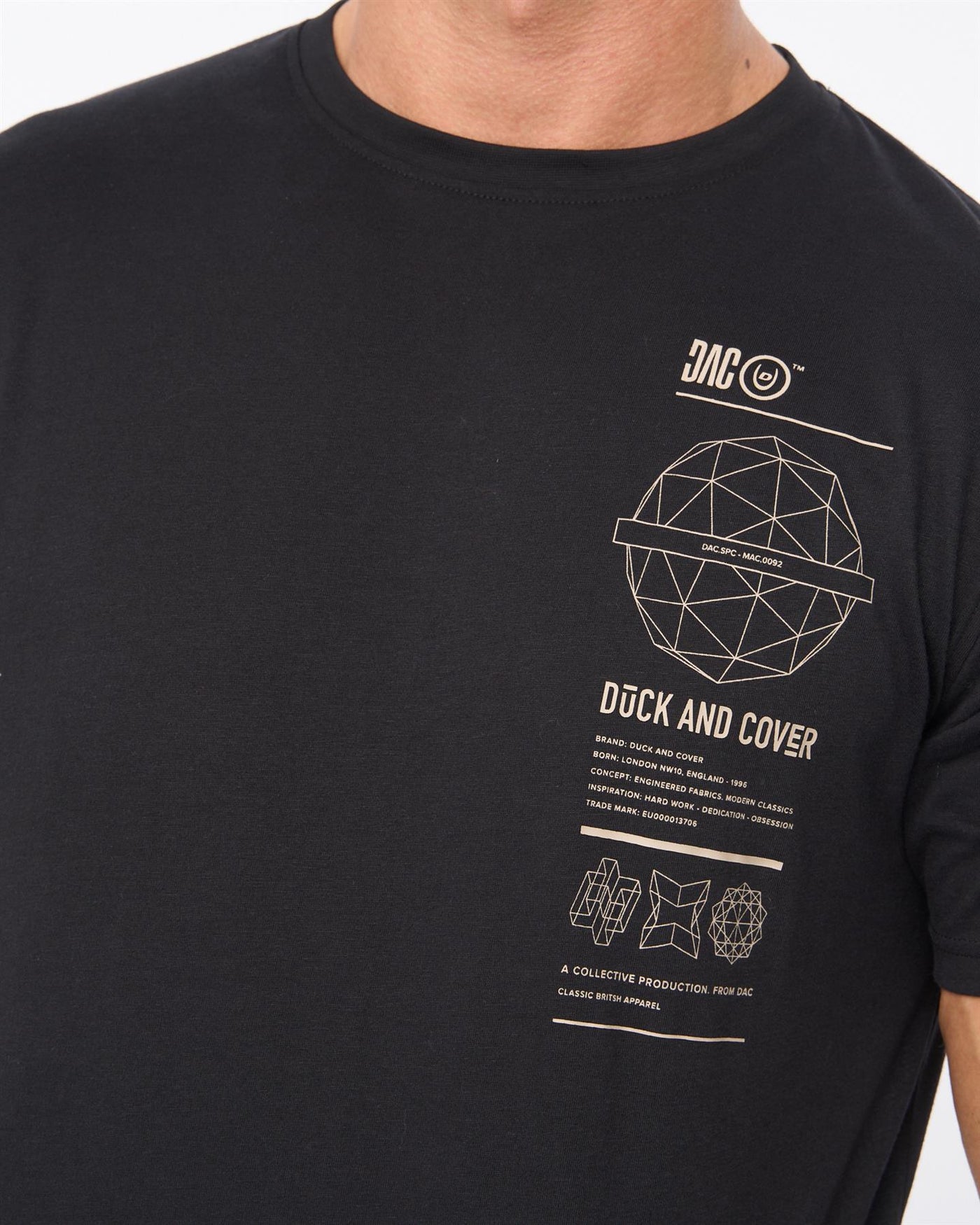 Mens Ashland T-Shirt Black