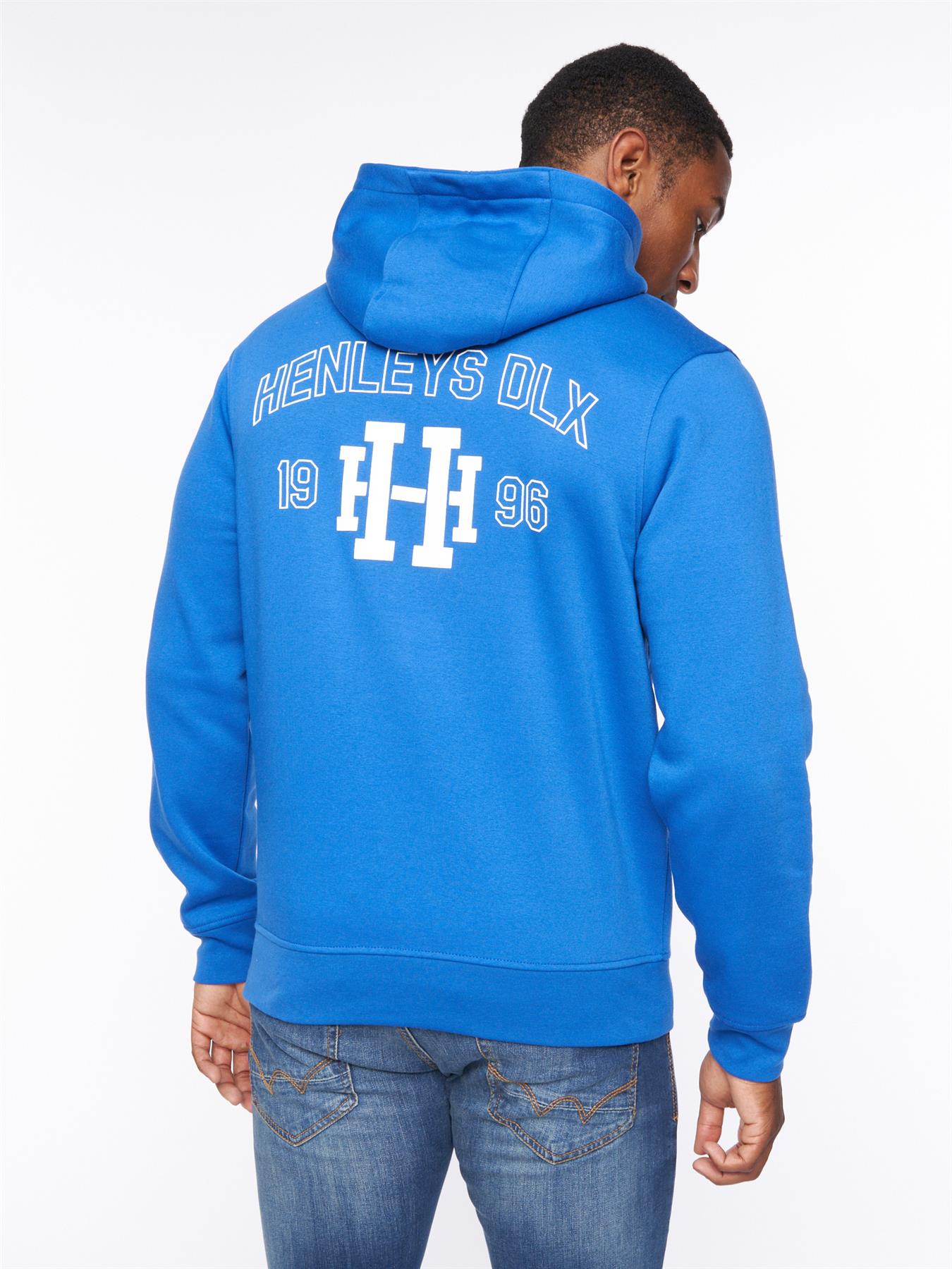 Mens Edgeton Hoodie Blue