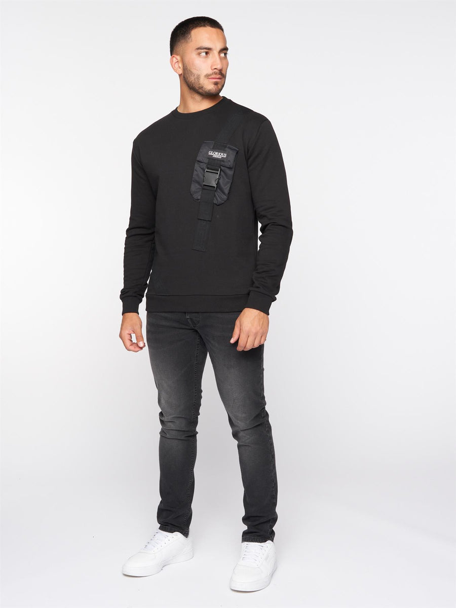 Mens Enzoli Hoody Black