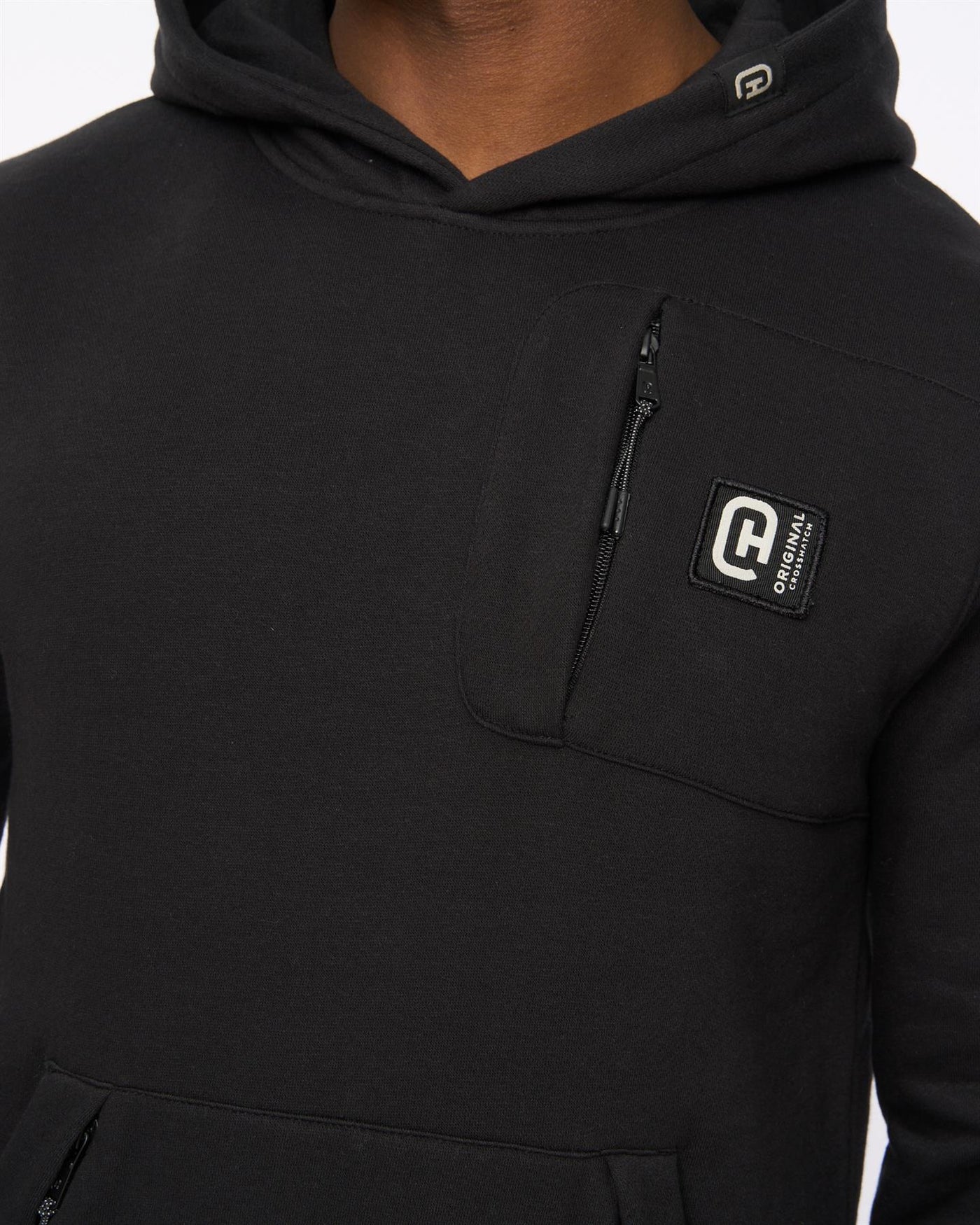 Mens Portville Hoodie Black