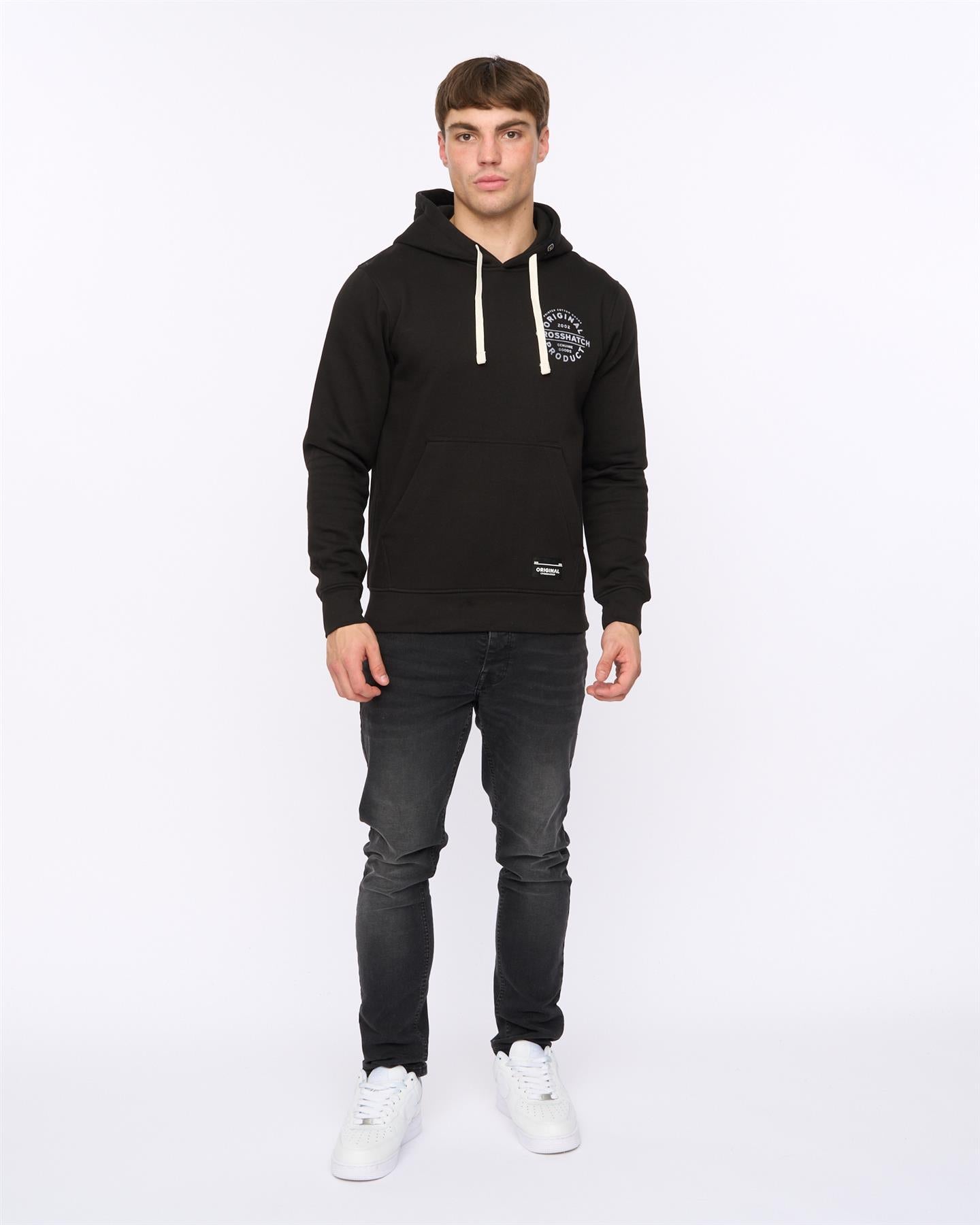 Mens Cresswell Hoodie Black