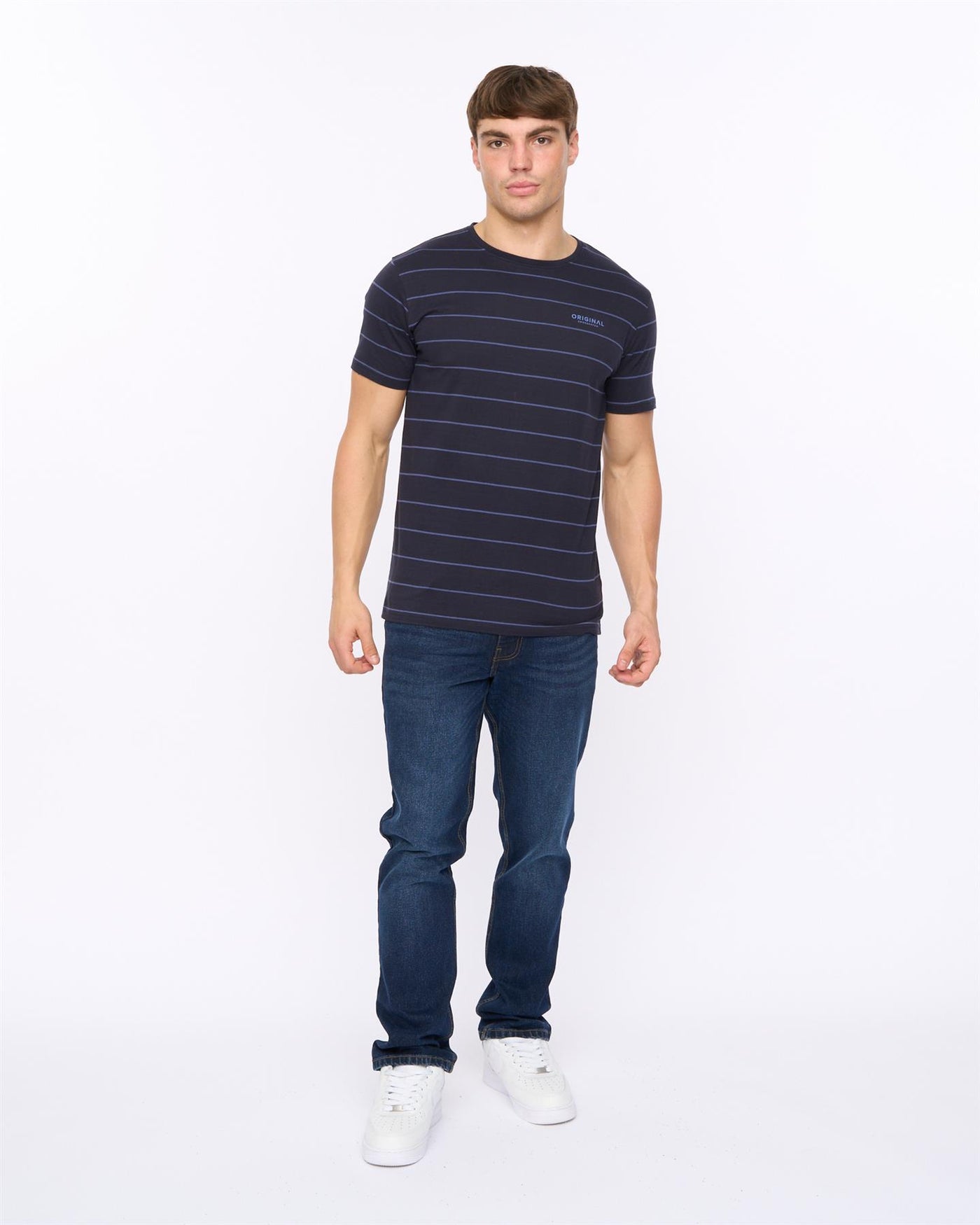 Mens Hemtowns T-Shirt Navy