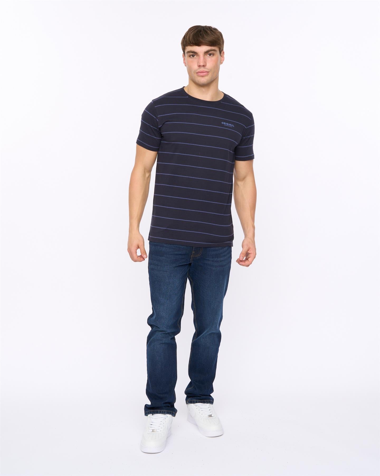 Mens Hemtowns T-Shirt Navy
