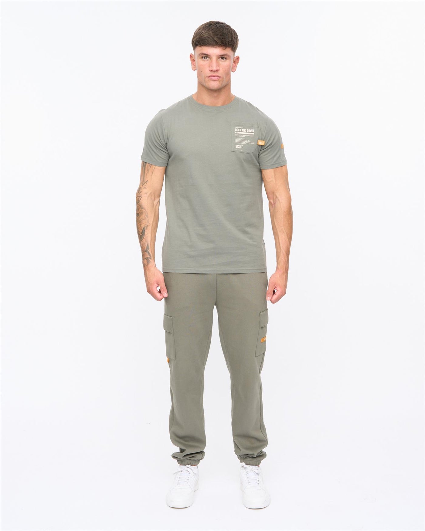 Mens Adamsberg T-Shirt Dark Olive