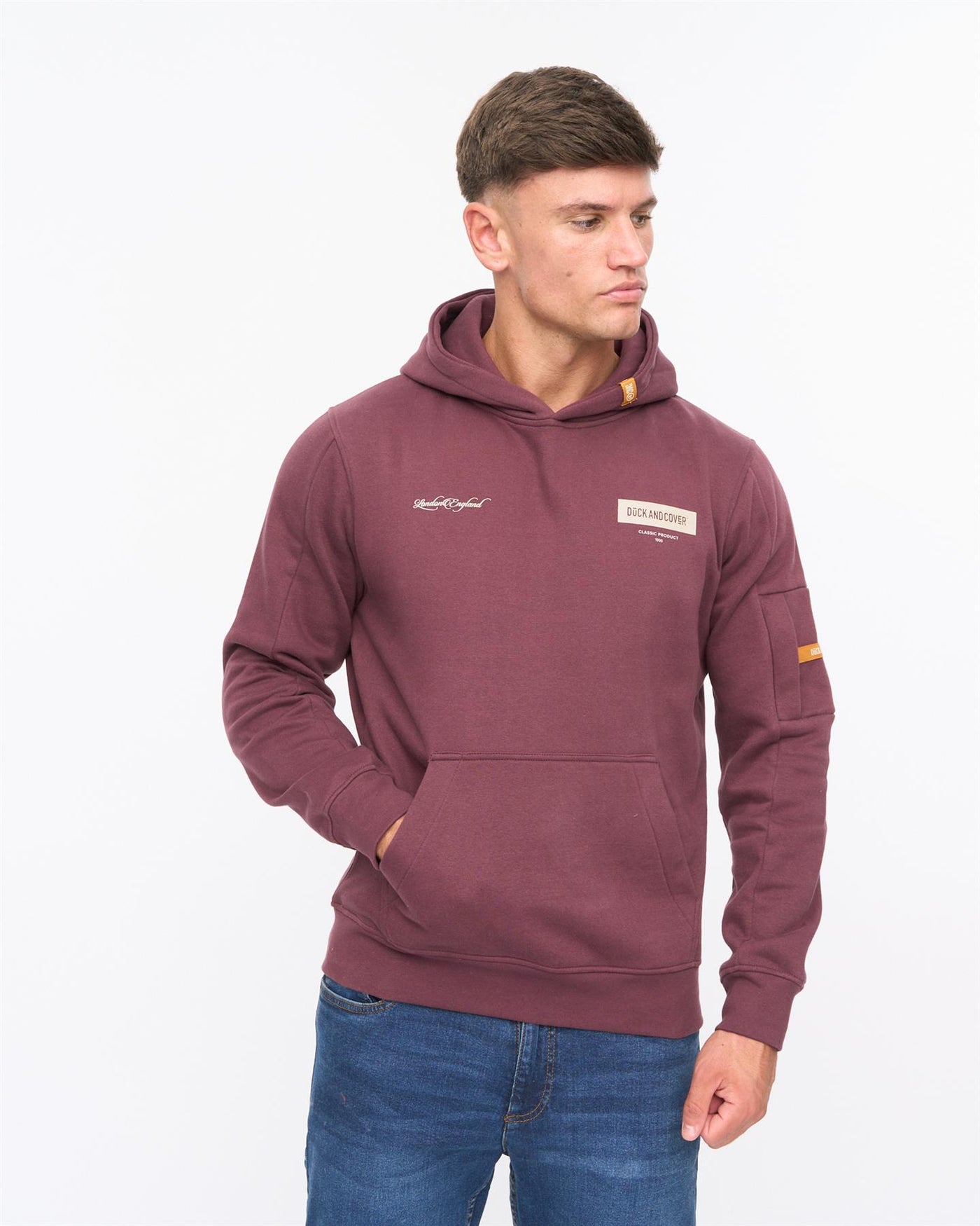Mens Marsak V2 Hoodie Raisin