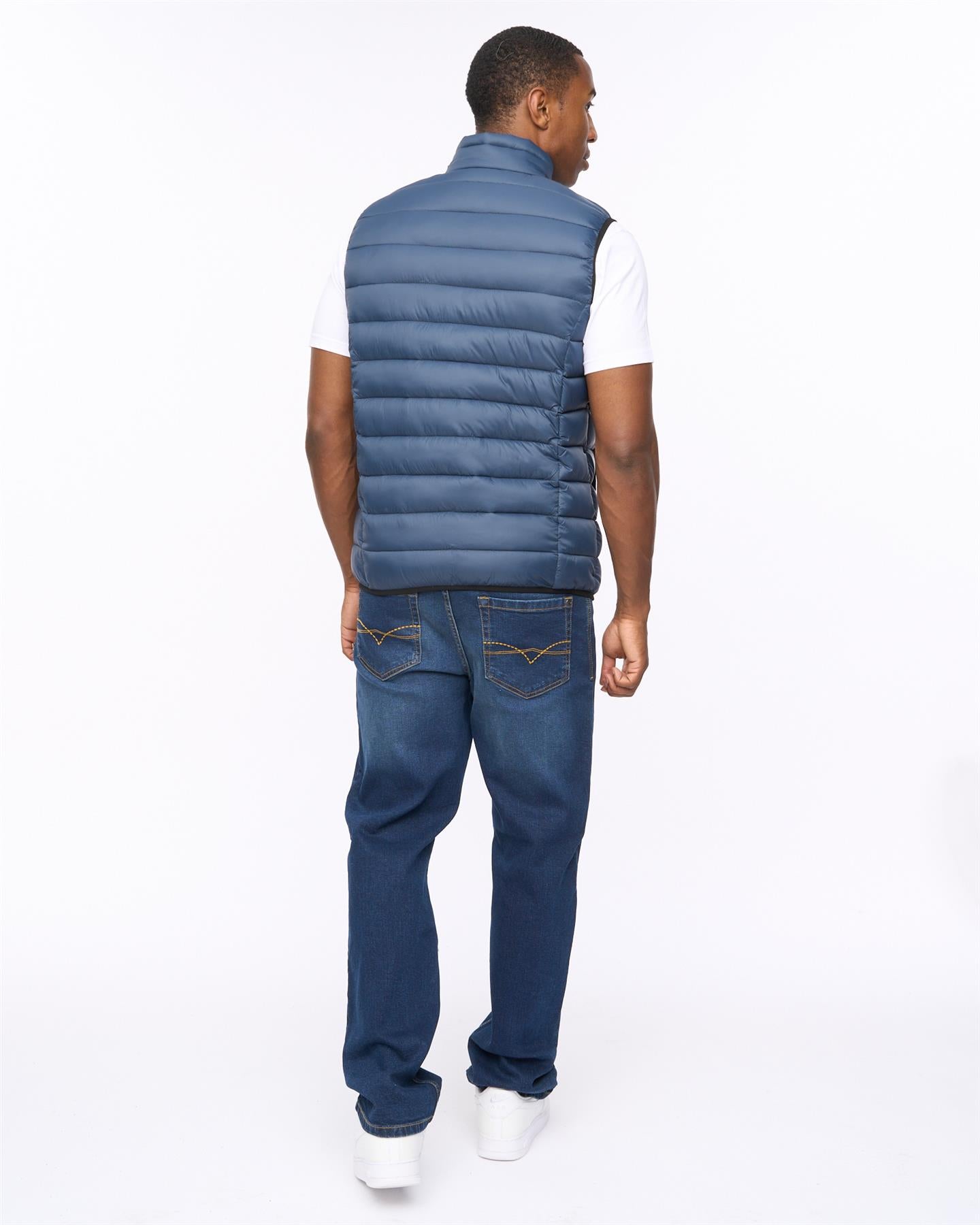 Mens Gattering MVE Gilet Navy