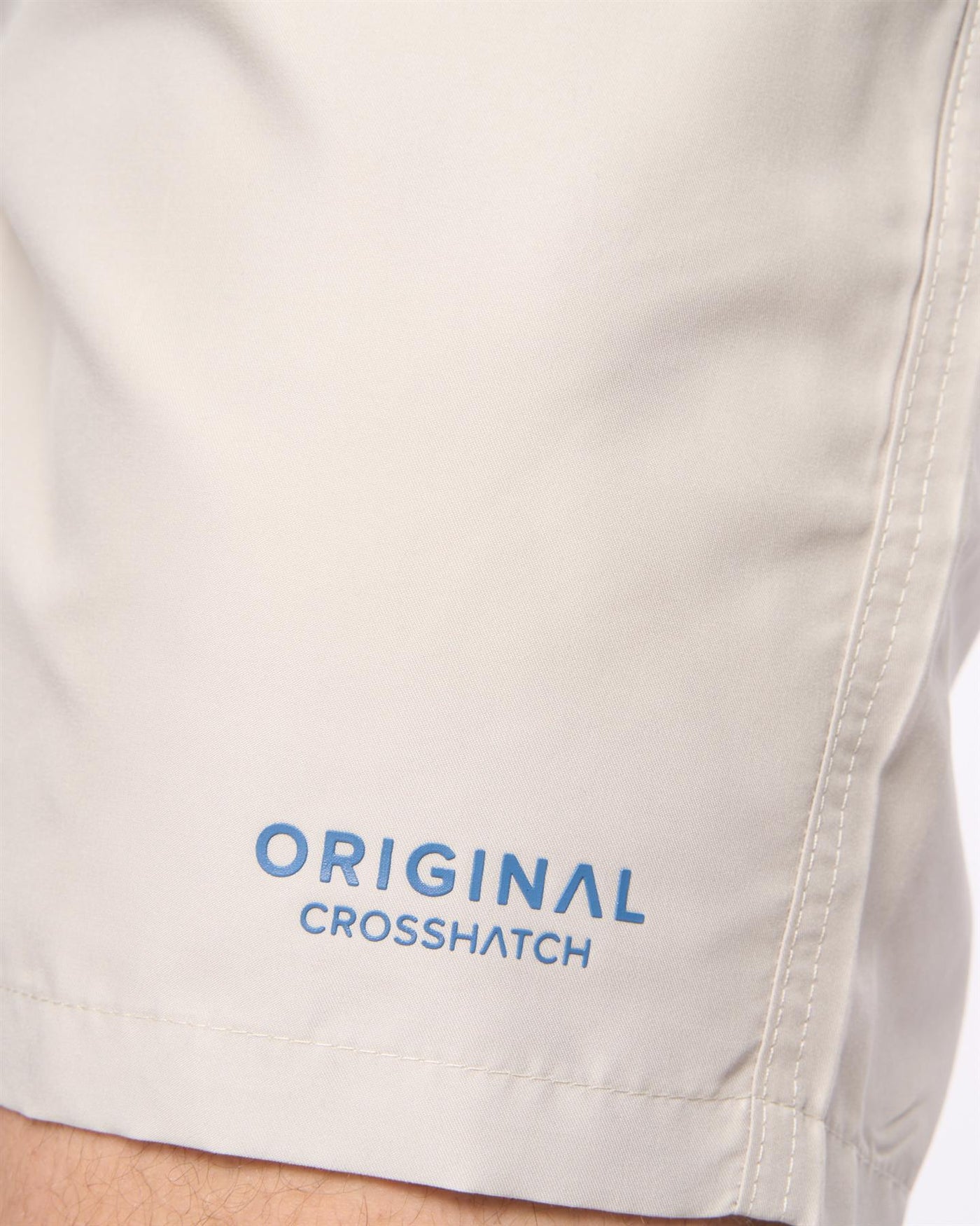 Mens Rembrants Swim Shorts Light Stone