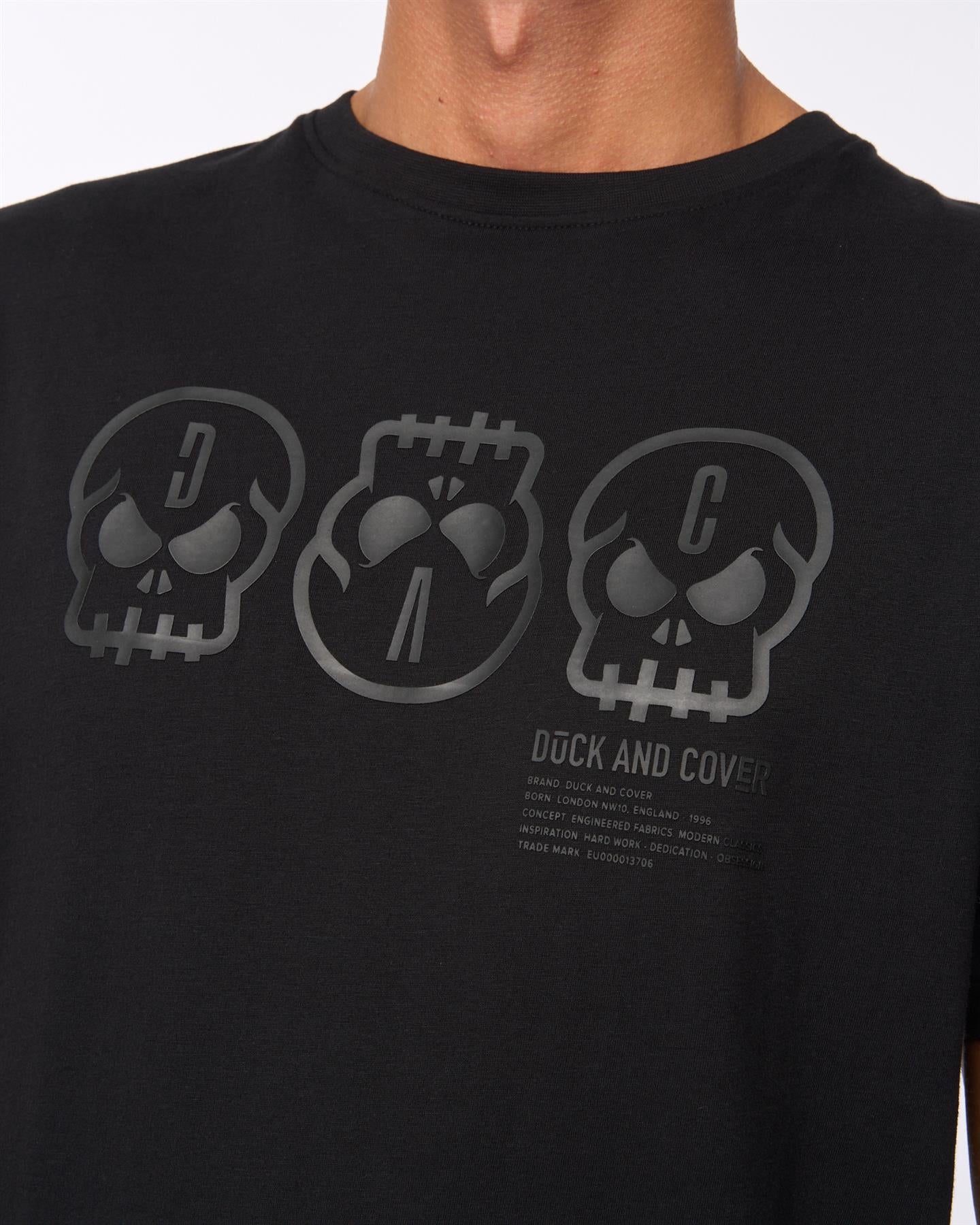 Mens Deltamans T-Shirt Black