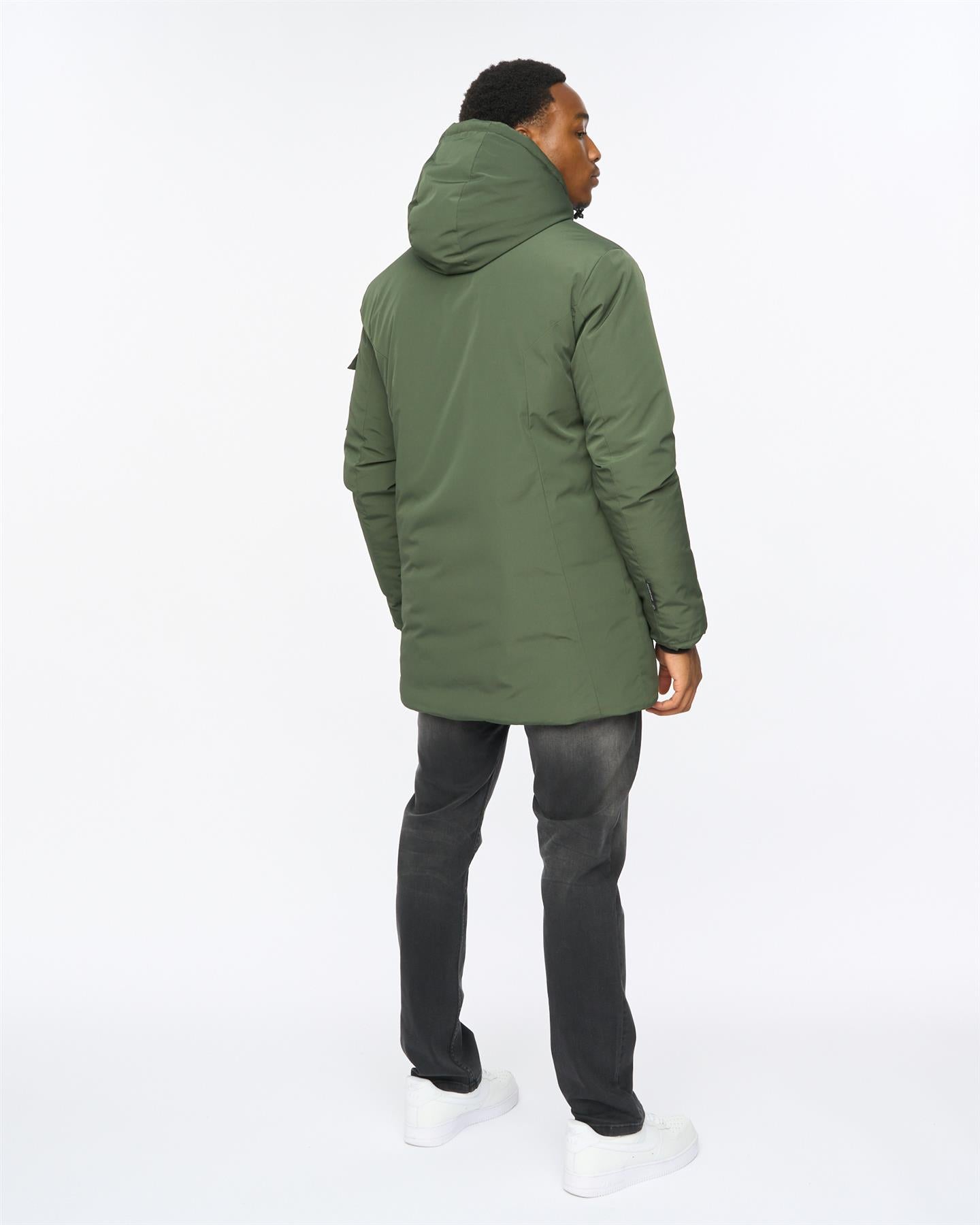 Mens Mantrax Padded Jacket Dark Olive