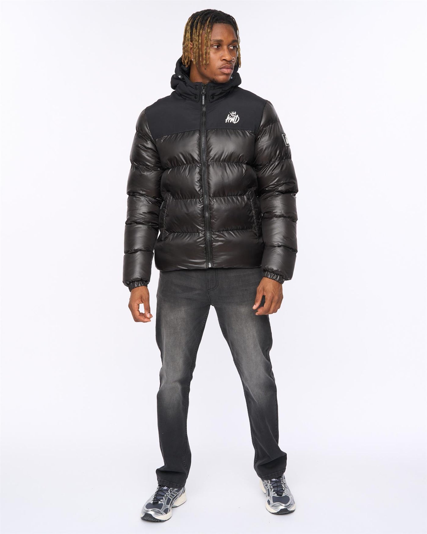 Mens Summs Puffer Jacket Black