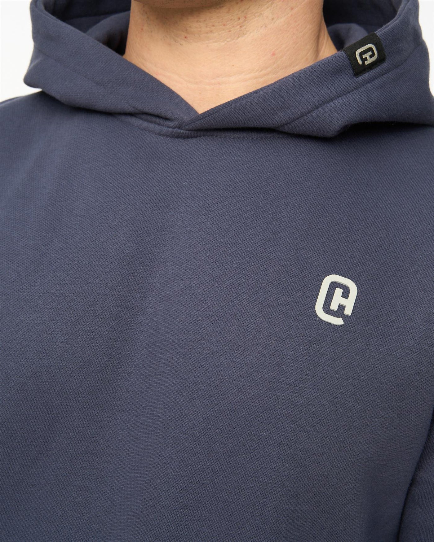 Mens Crufton Hoodie Navy