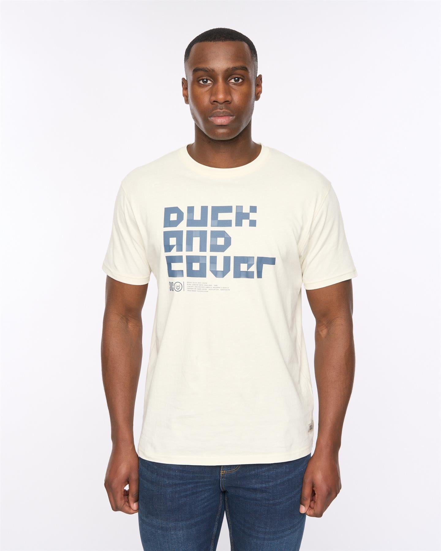 Mens Bloxx T-Shirt Off White