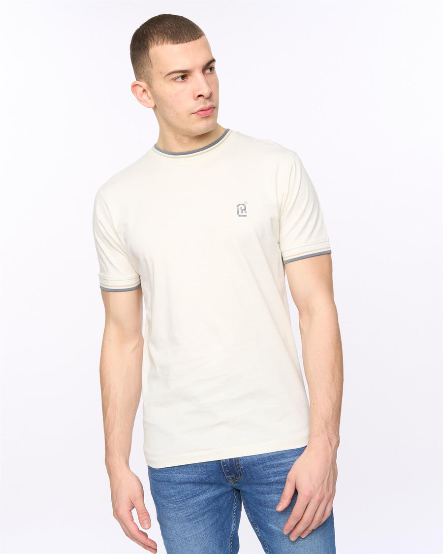 Mens Deuxtip T-Shirt Off White