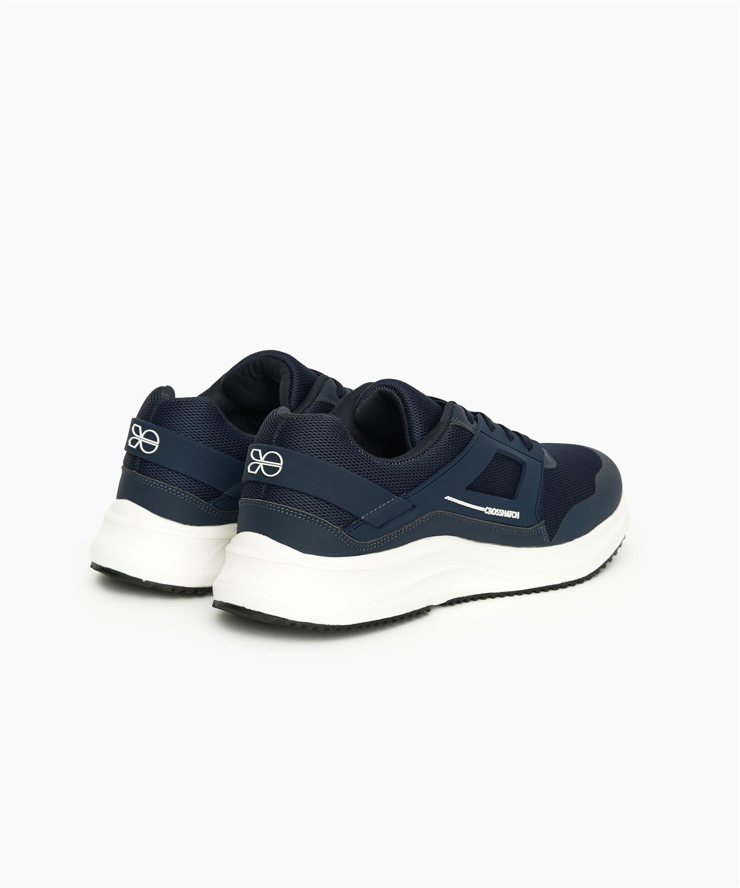 Mens Holywell Flyknit Trainers Navy/White