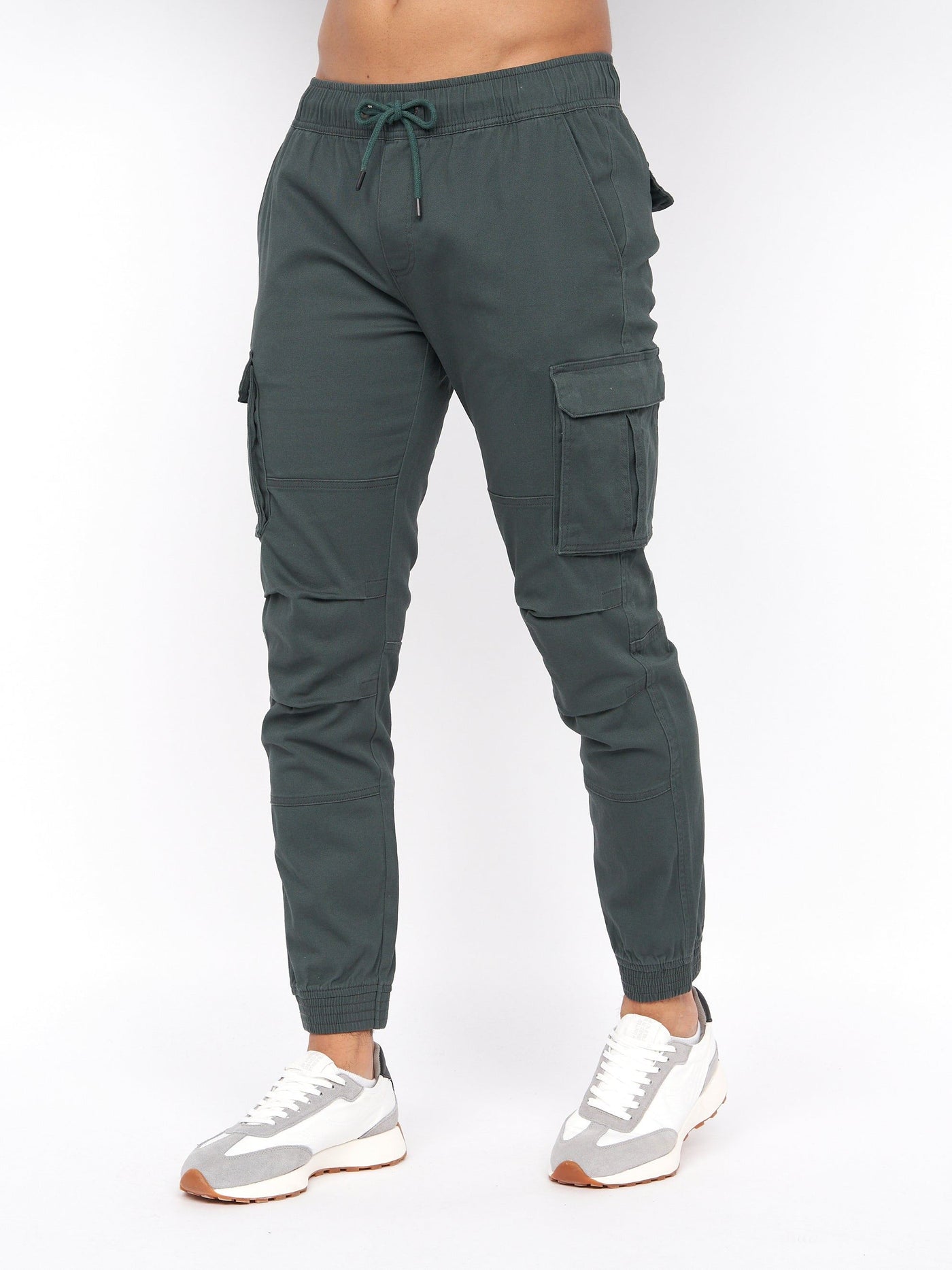 Mens Pendles Cargo Pants Deep Forest