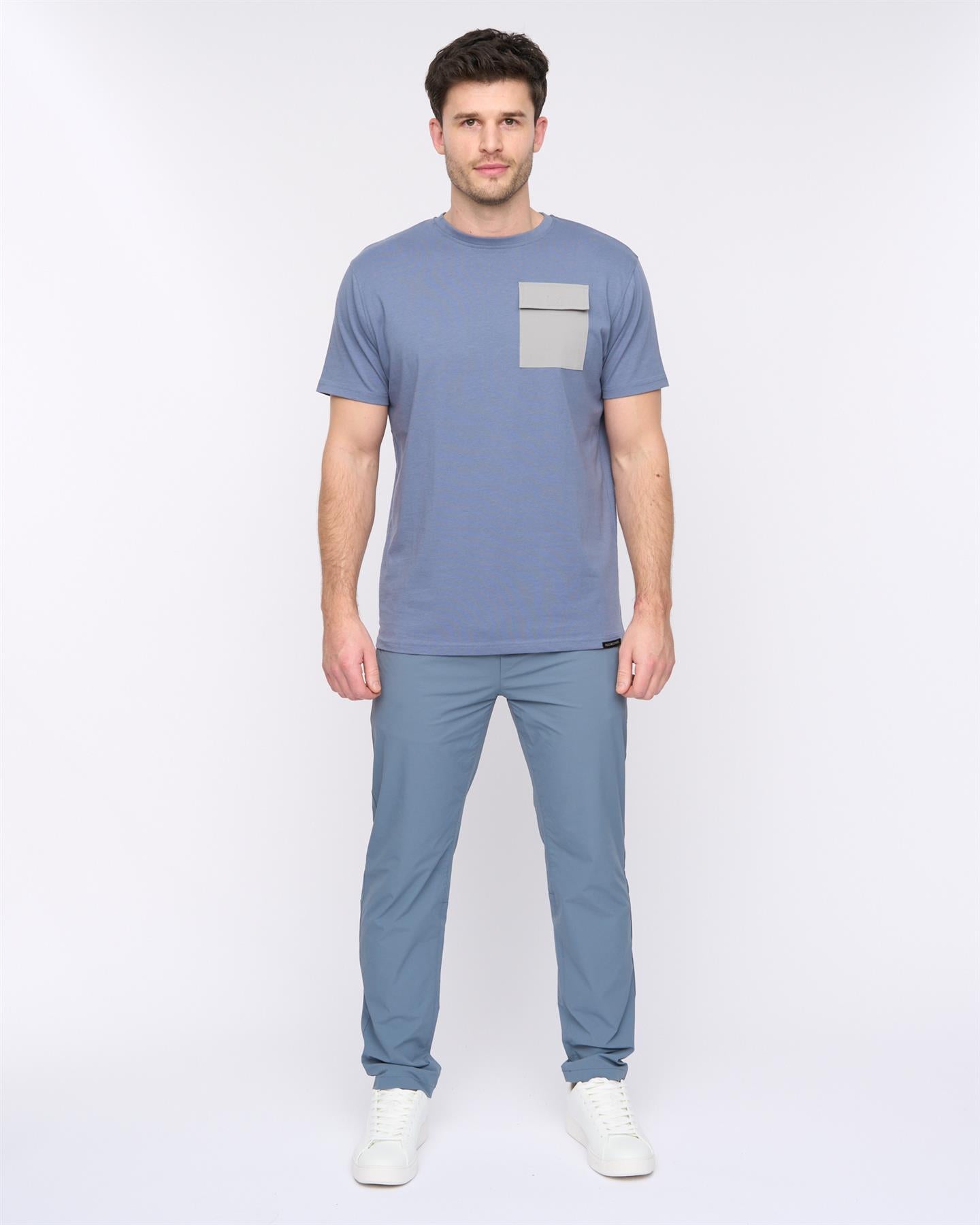 Mens Limatar T-Shirt Light Denim