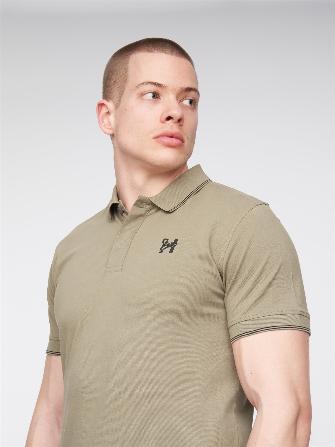 Mens Moorehen Polo Dusty Olive
