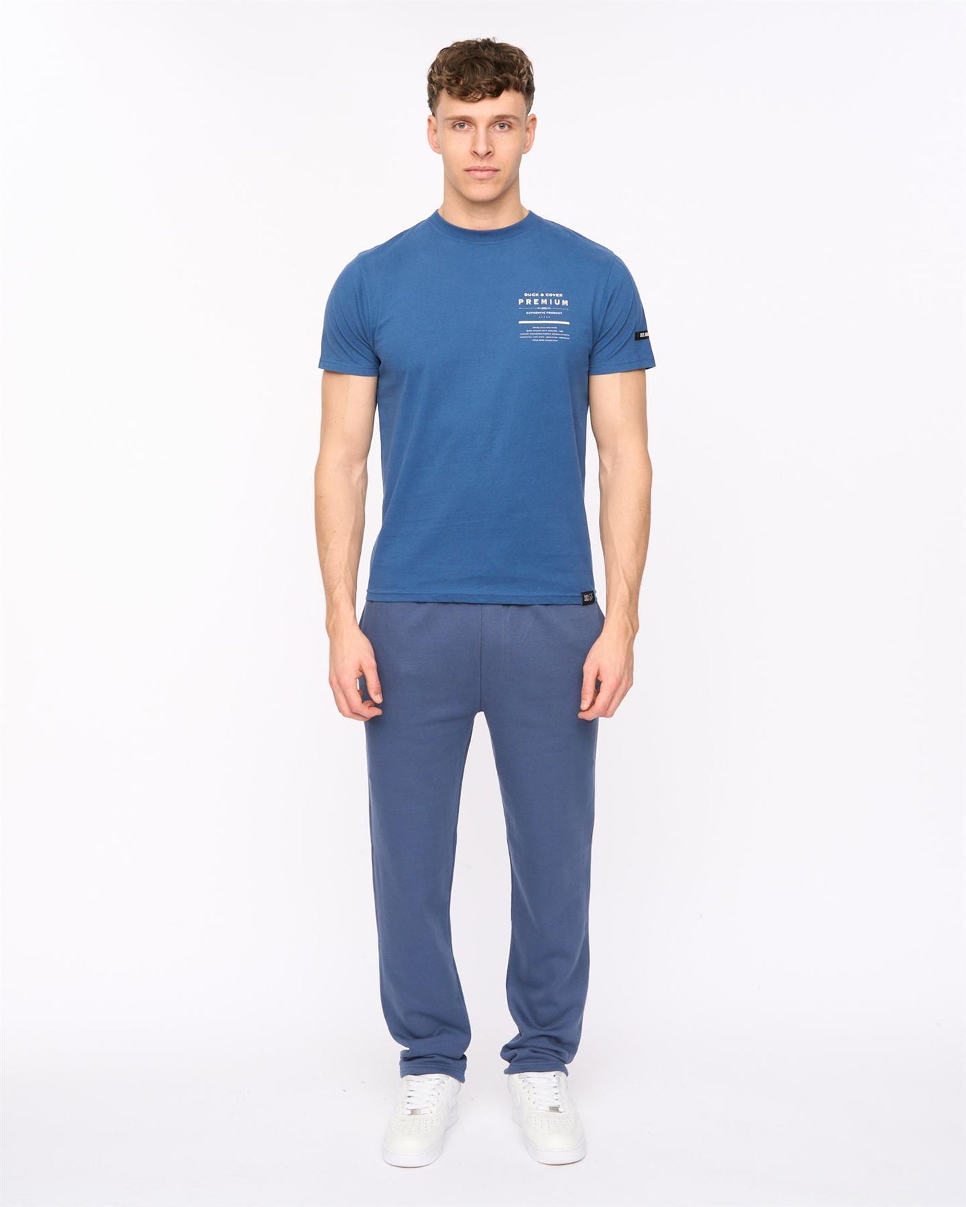 Mens Rayland T-Shirt Denim Blue