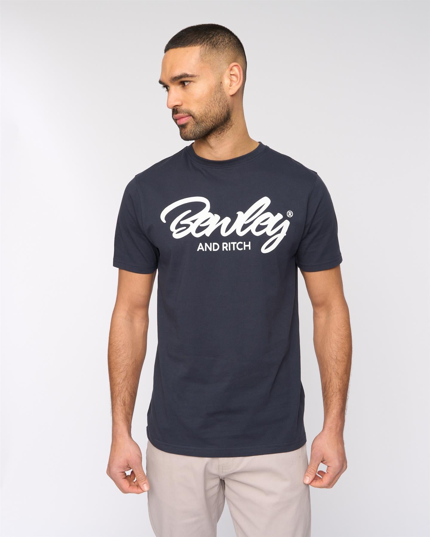 Mens  Yardley T-Shirt Navy