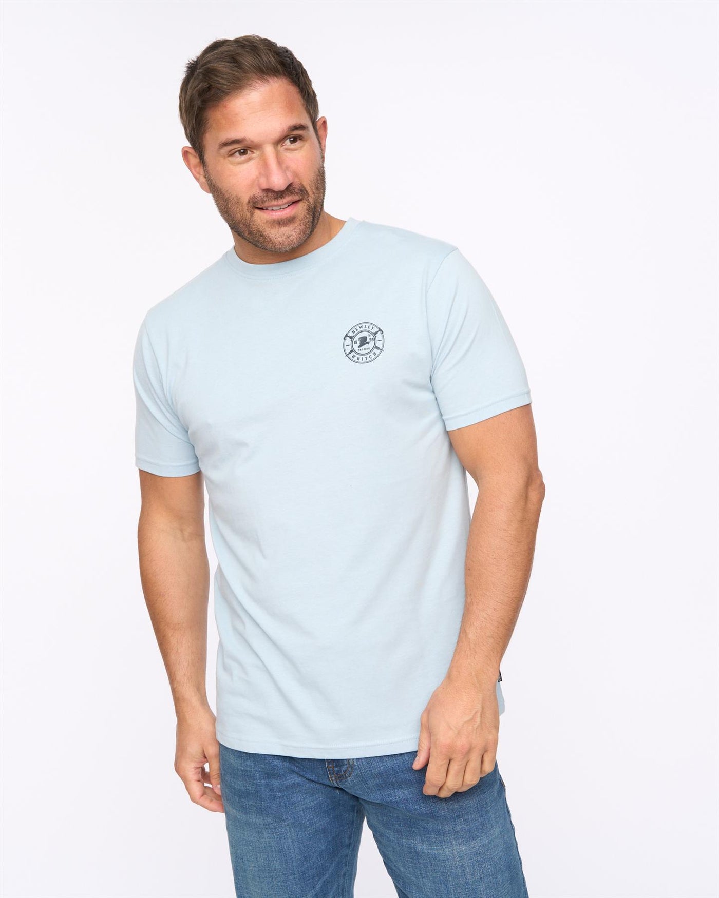 Mens Arkley T-Shirt Light Blue