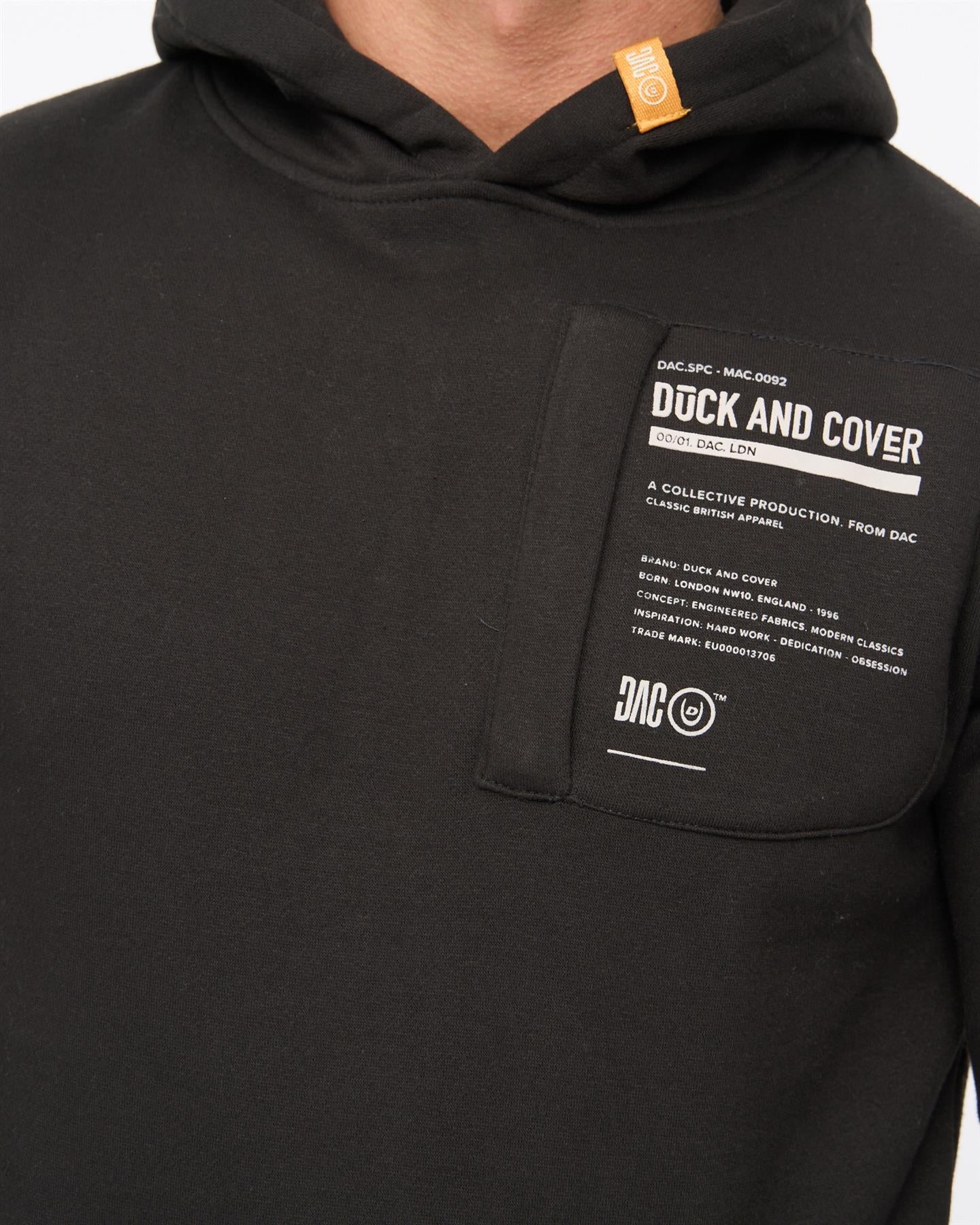 Mens Adamsberg Hoodie Black