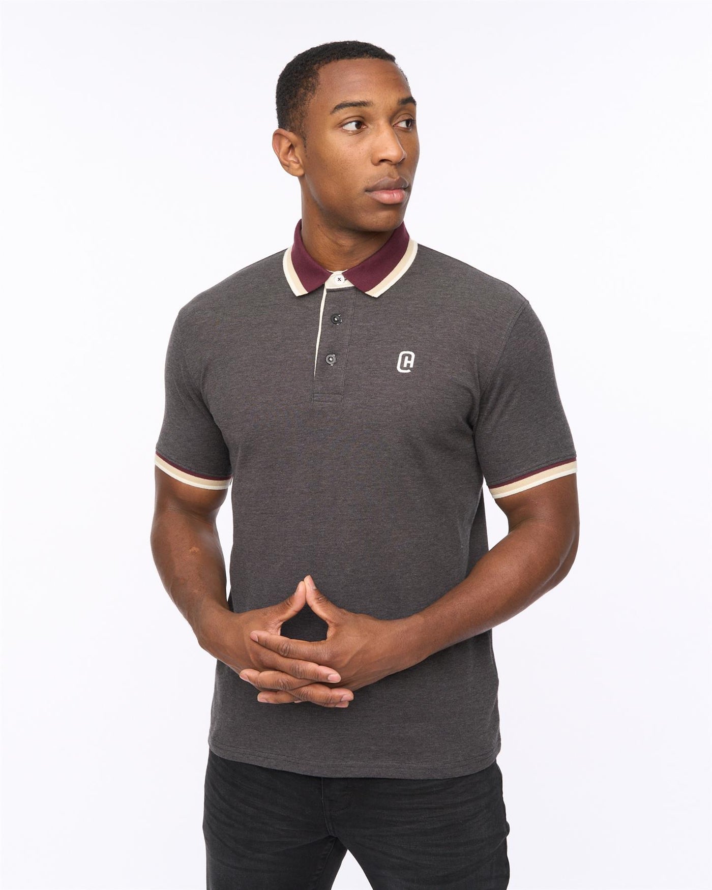 Mens Chimlacks Polo Black
