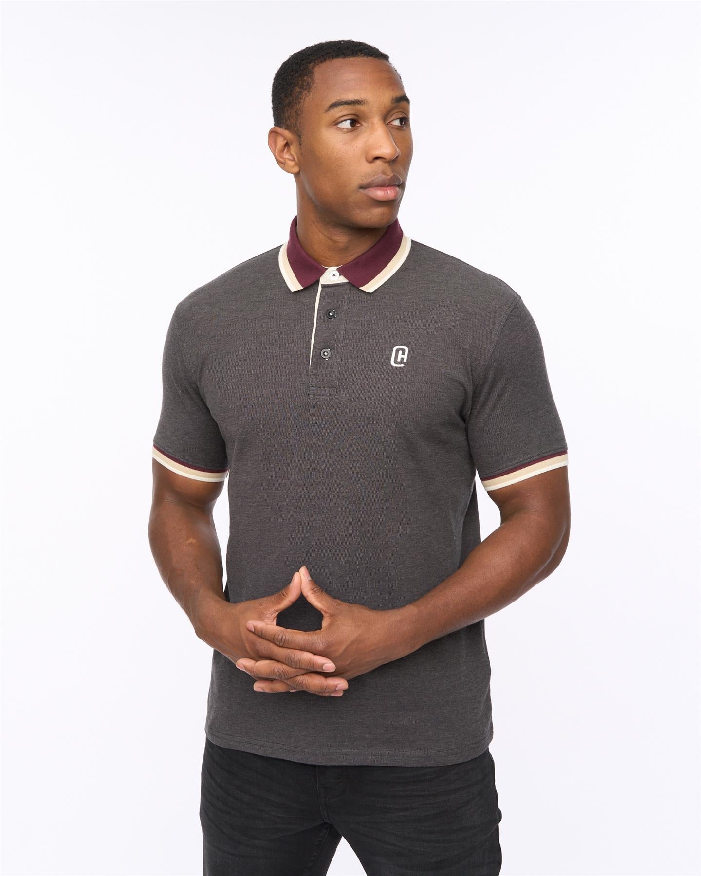 Mens Chimlacks Polo Black