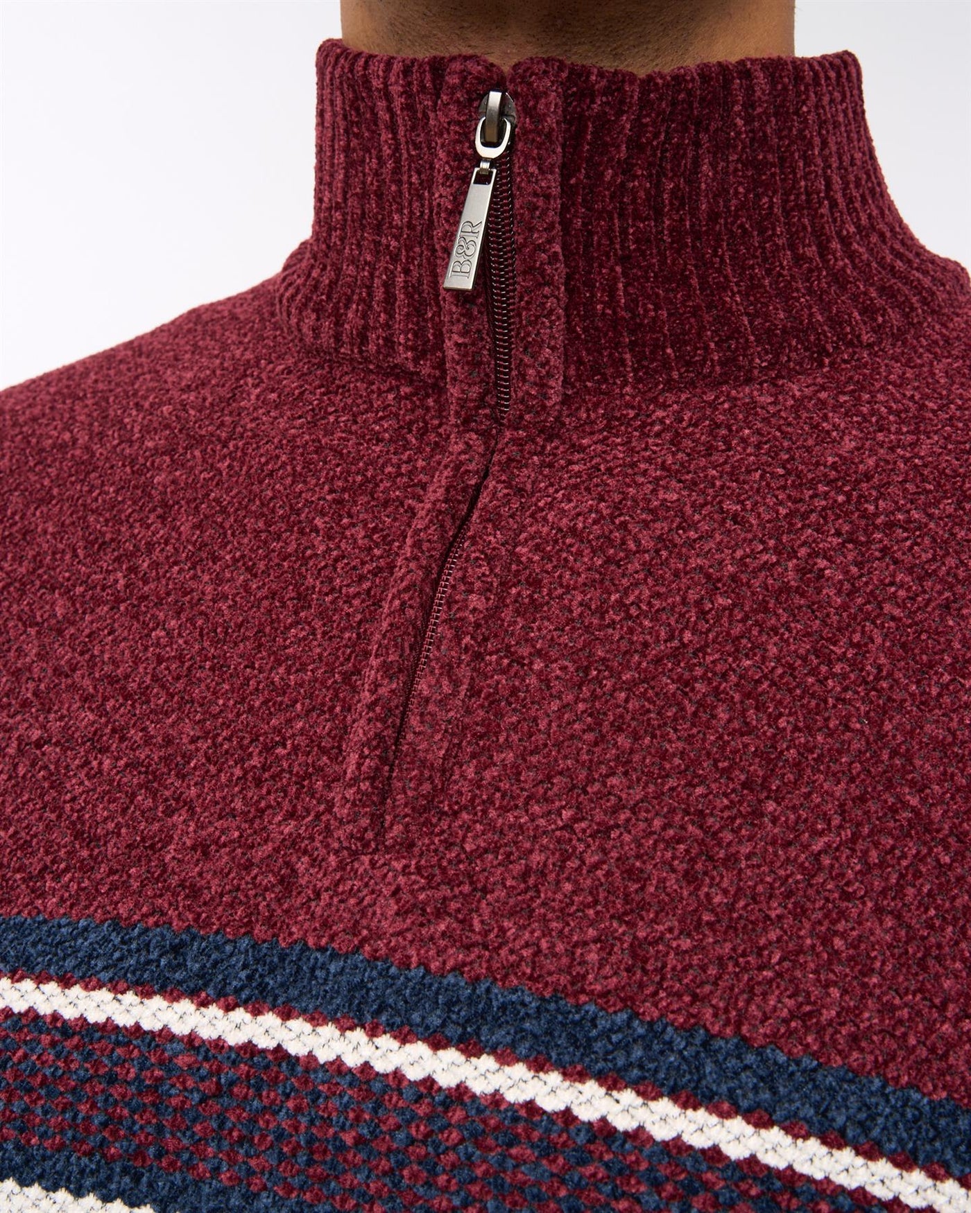 Feldstan 1/4 Zip Jumper Navy