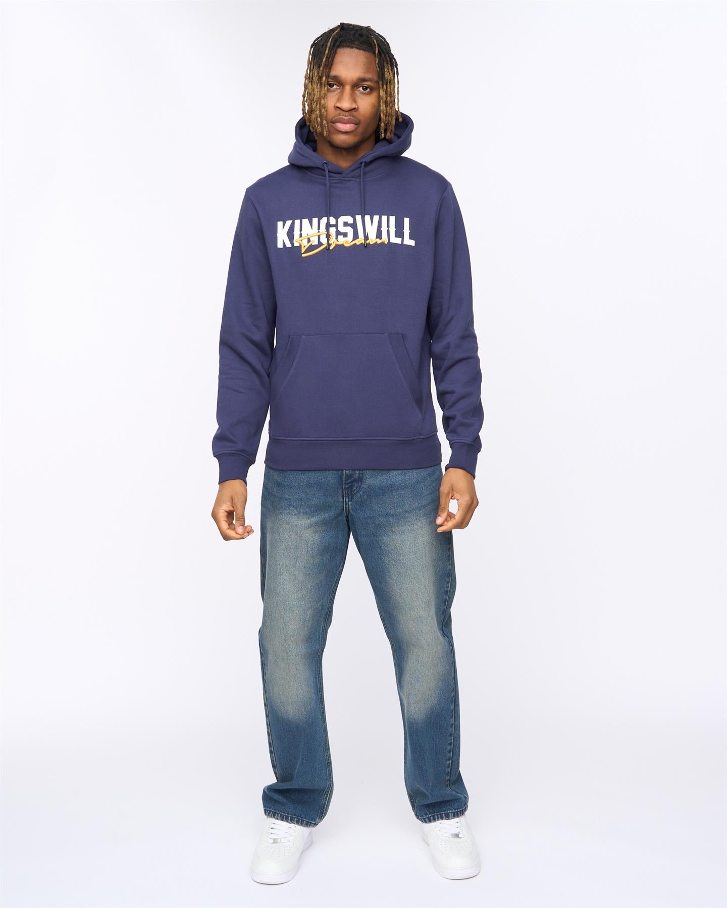 Mens Bilkie Hoodie Navy
