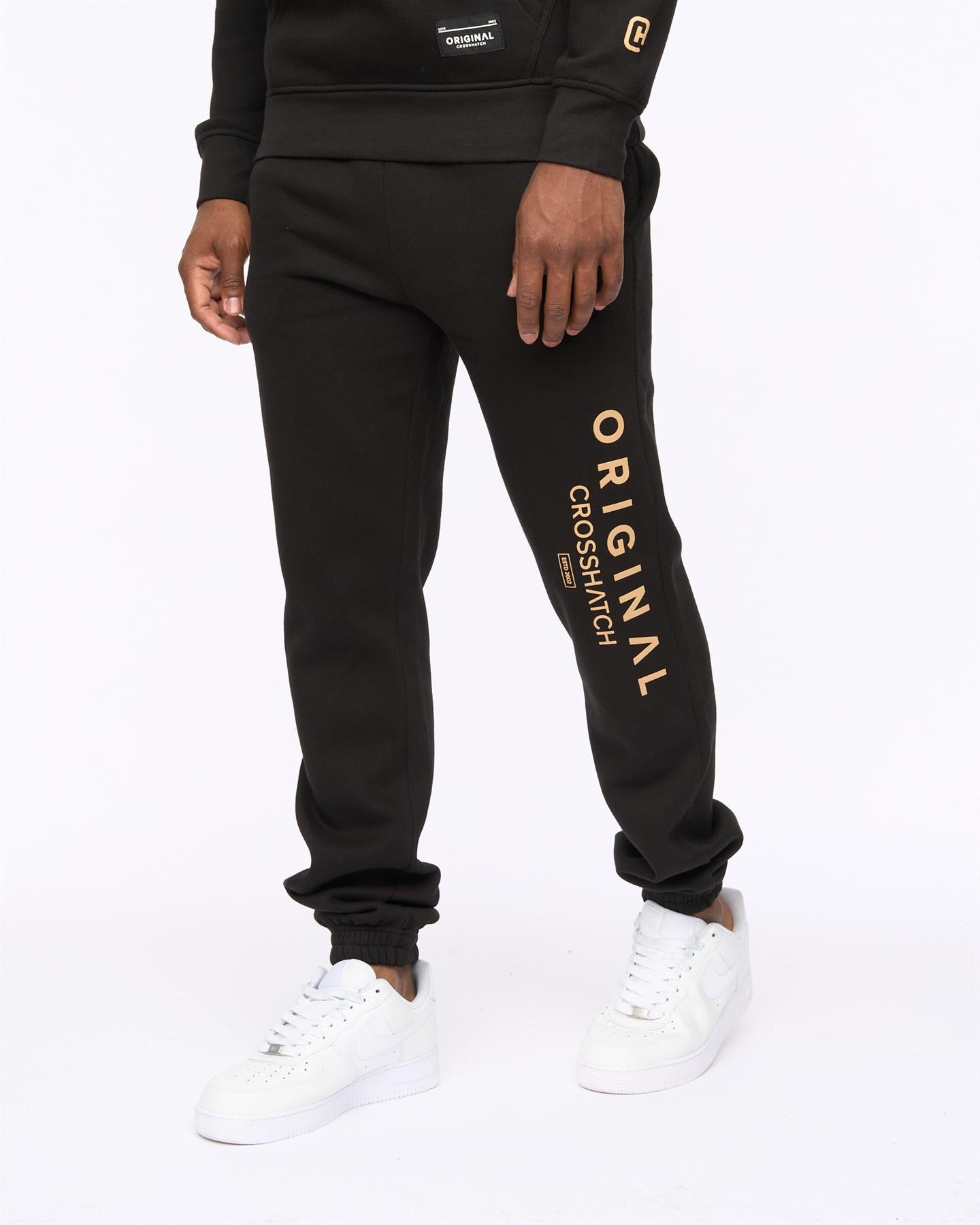 Mens Jamals Joggers Black