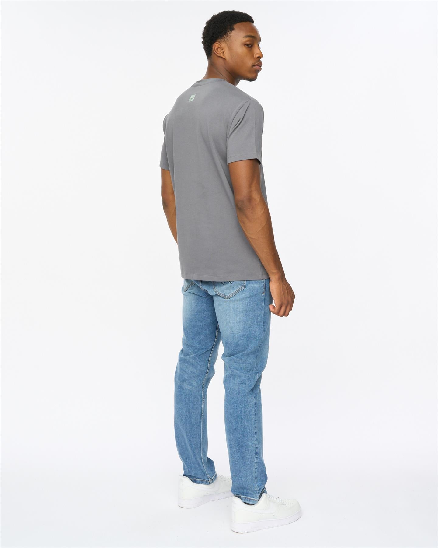 Mens Polymoore Heavy T-Shirt Petrol
