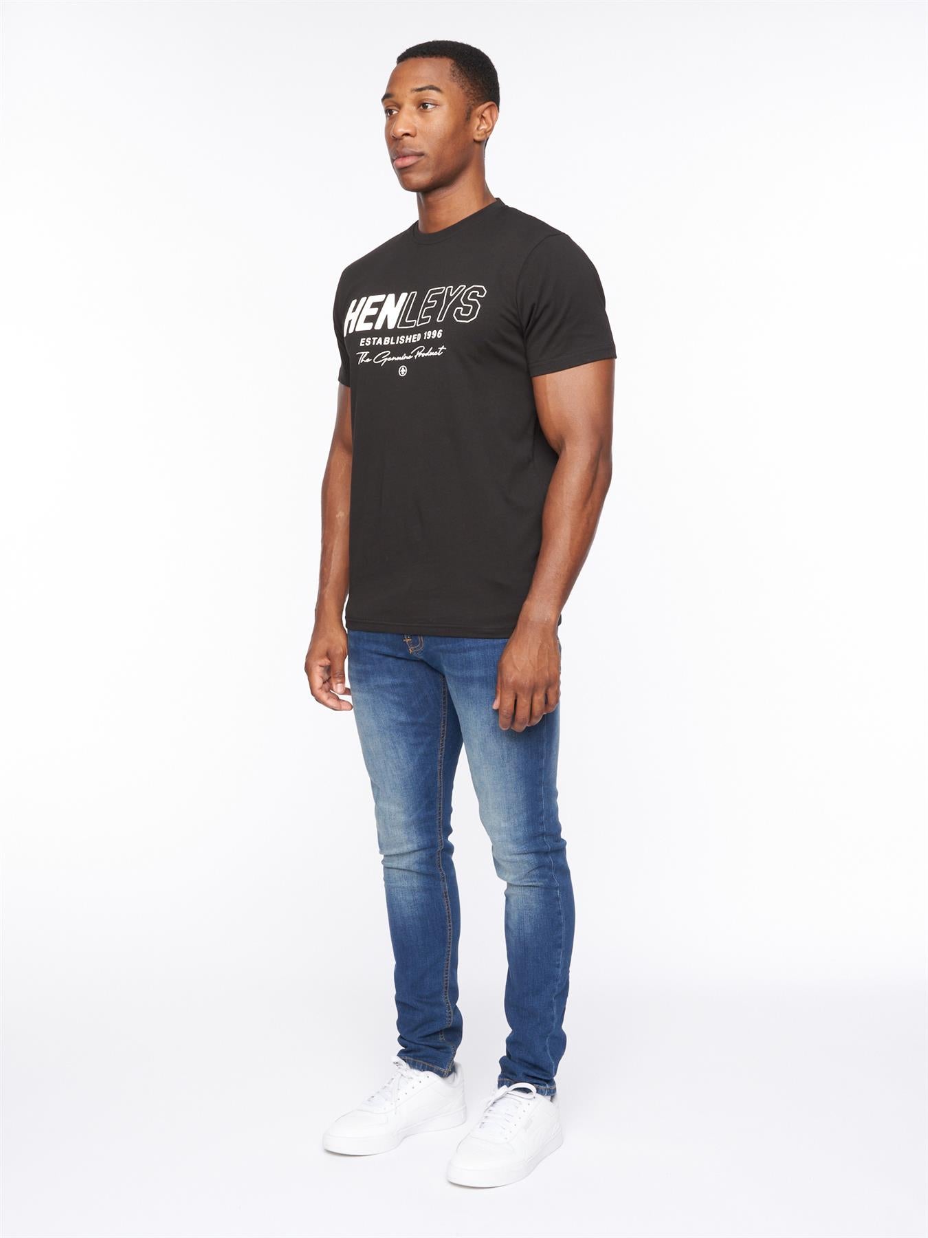 Mens Melvern T-Shirt Black