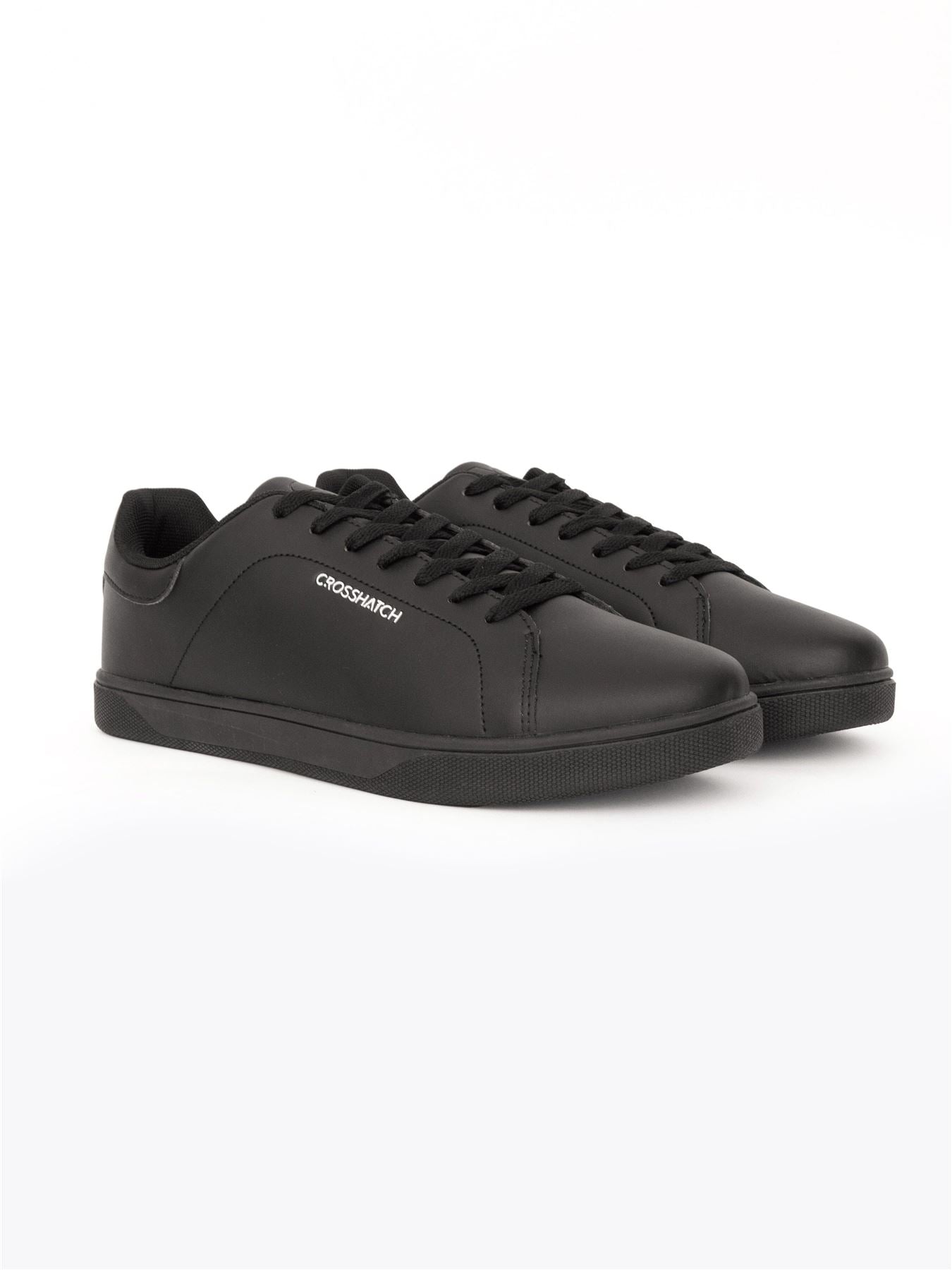 Mens Judas Trainers Black Mono
