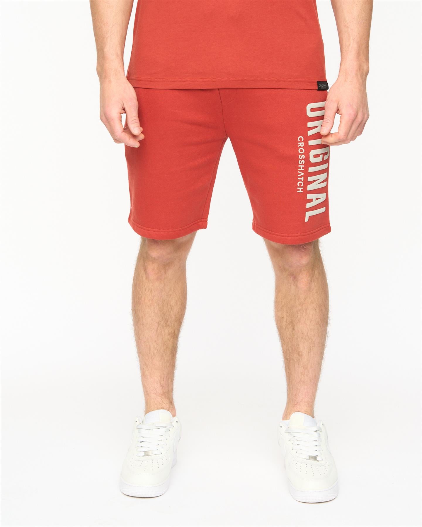 Mens Kensby Jog Shorts Red