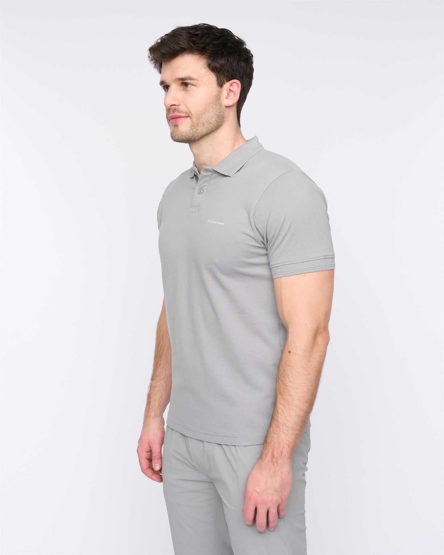 Mens Limatar Polo Grey
